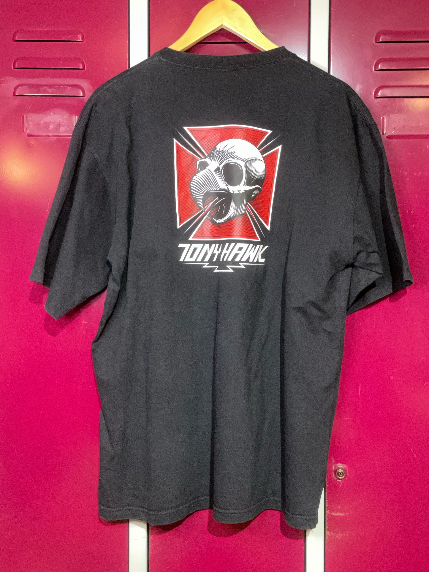 VINTAGE 1999 TONY HAWK POWELL PERALTA SKATEBOARD T-SHIRT  SZ: L