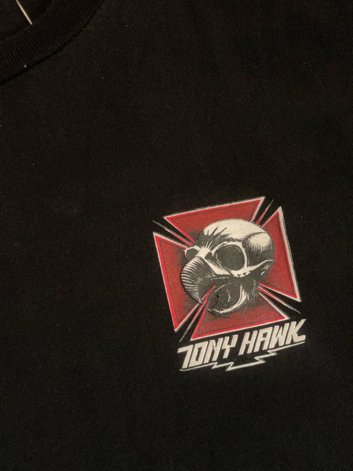 VINTAGE 1999 TONY HAWK POWELL PERALTA SKATEBOARD T-SHIRT  SZ: L