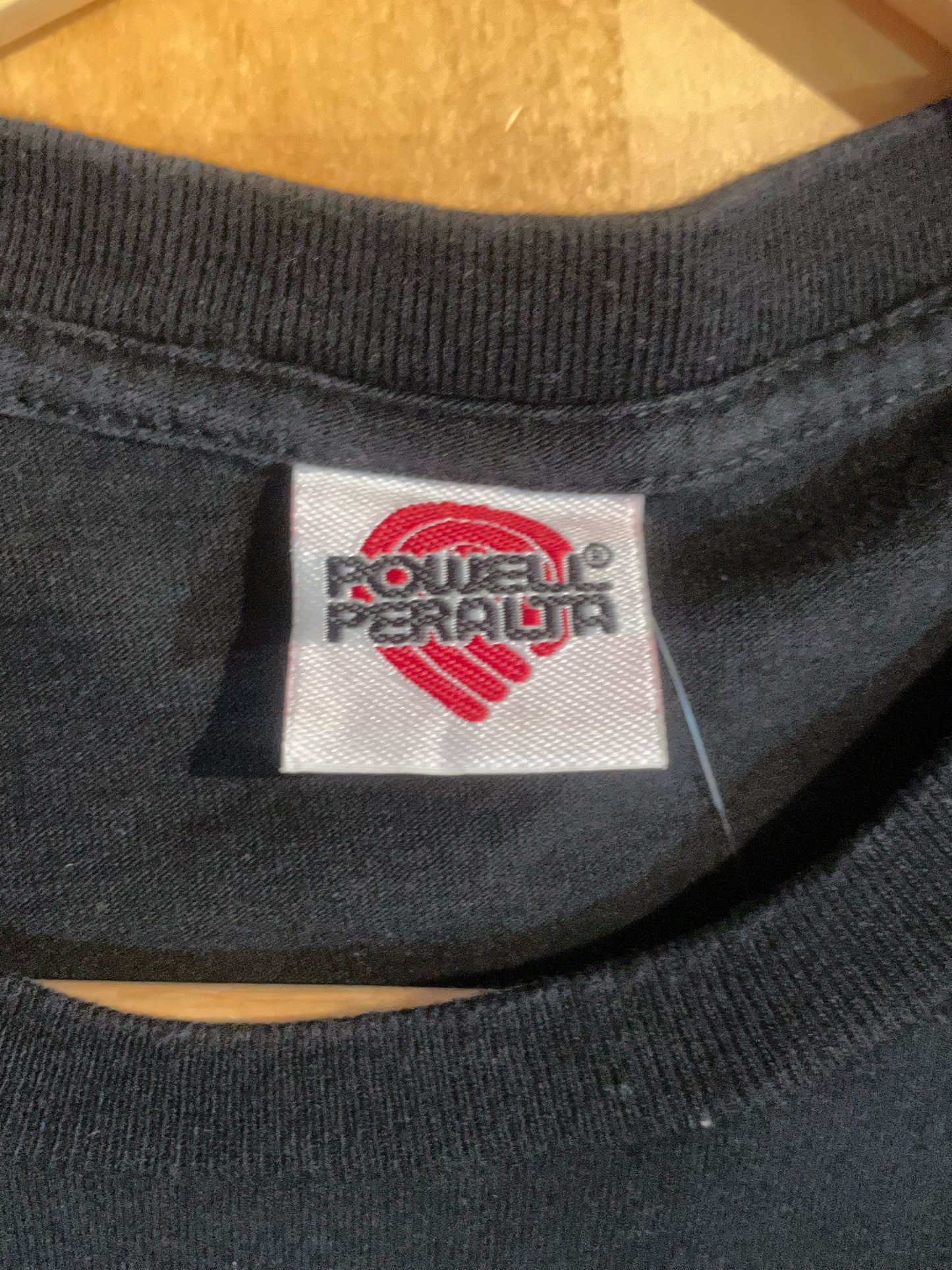 VINTAGE 1999 TONY HAWK POWELL PERALTA SKATEBOARD T-SHIRT  SZ: L