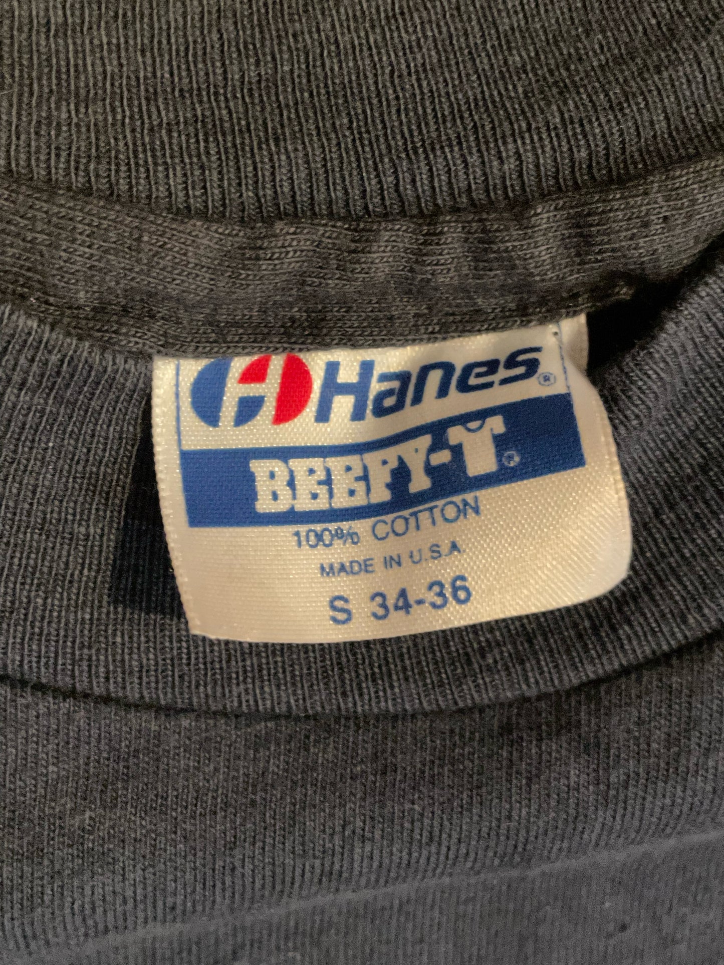 VINTAGE 1989 HANES HARLEY DAVIDSON MOTOR CYCLES T-SHIRT SZ: S