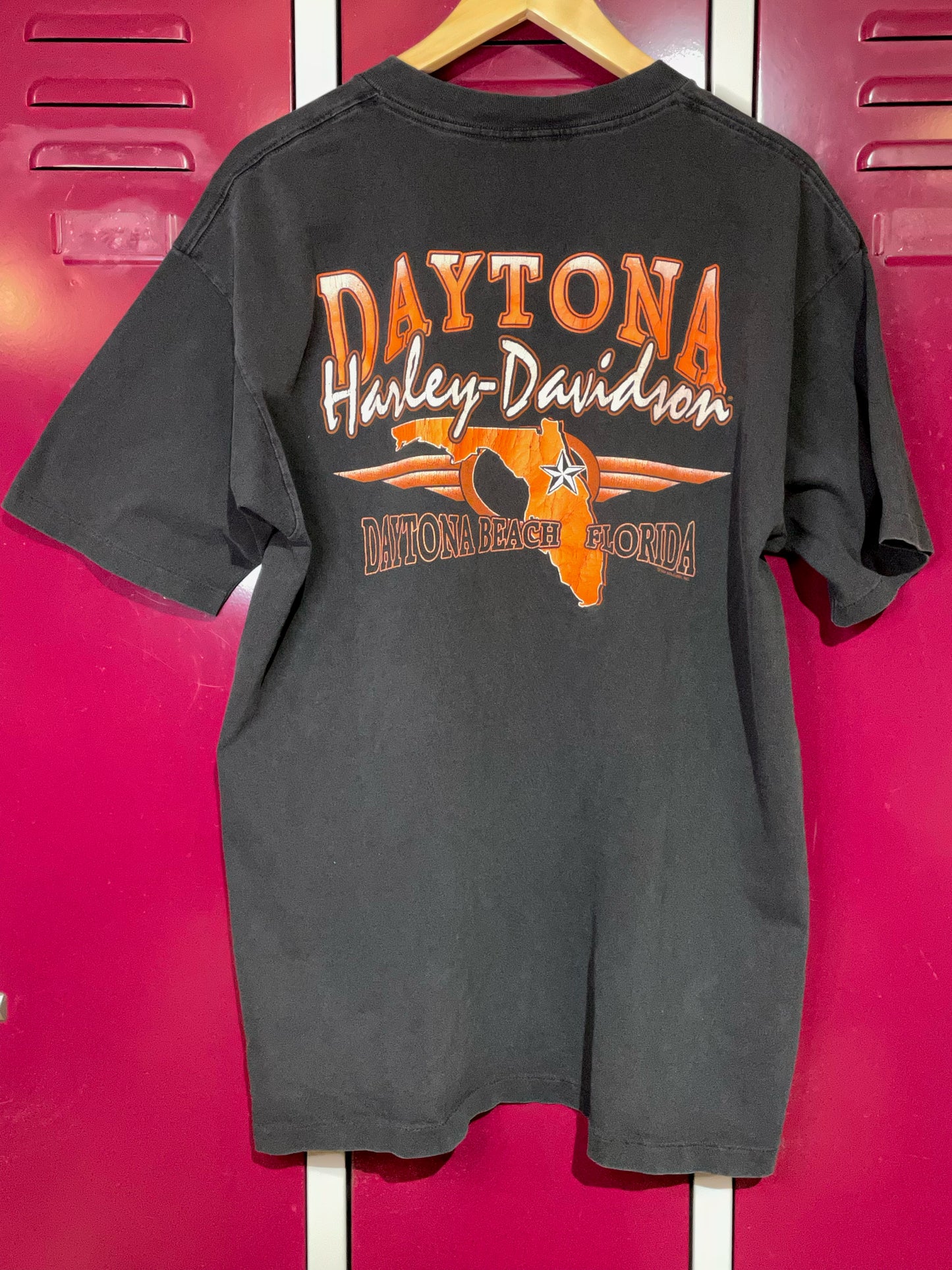 VINTAGE 1994 DAYTONA BEACH HARLEY DAVIDSON MOTOR CYCLES T-SHIRT  SZ: XL
