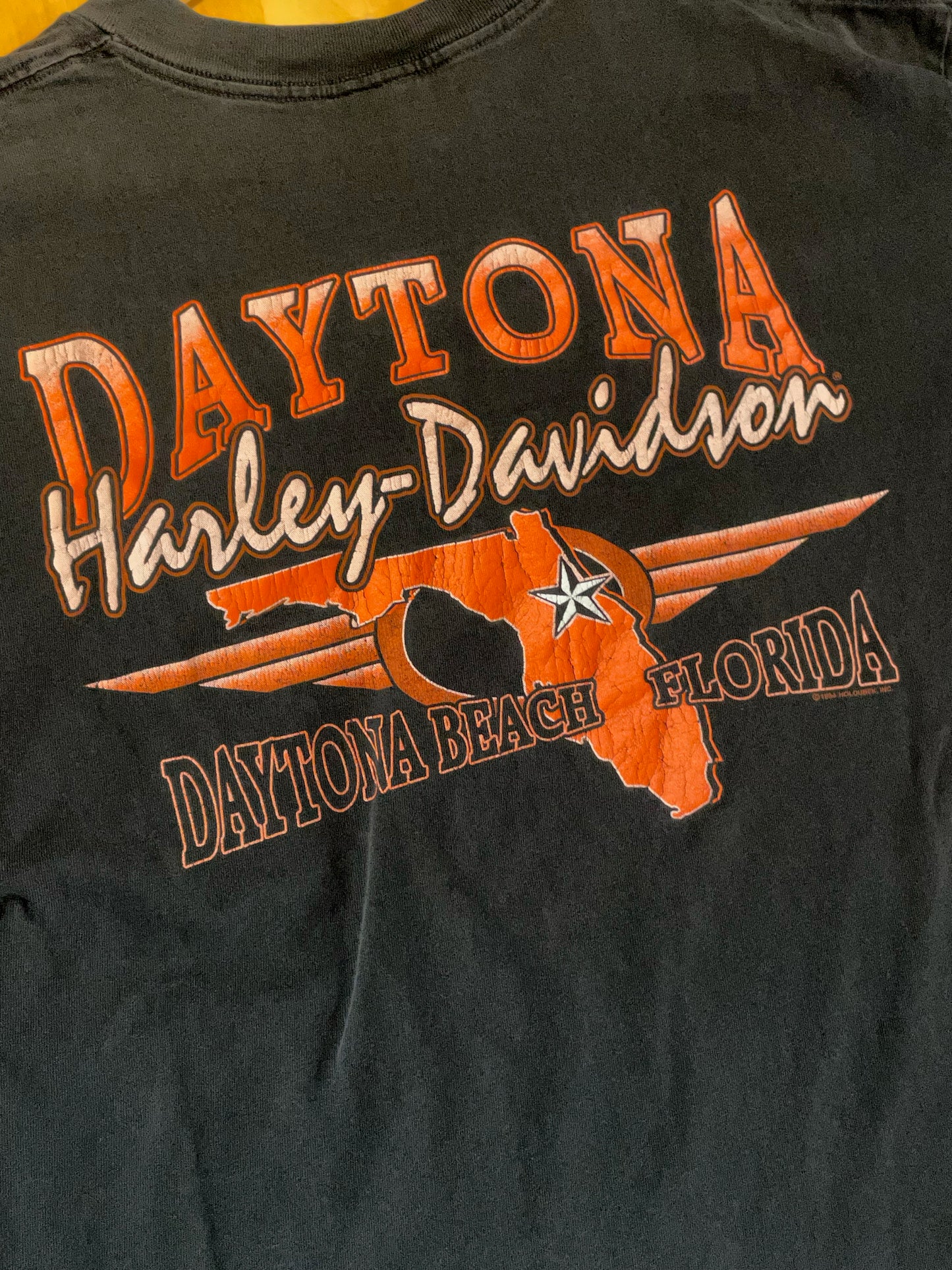 VINTAGE 1994 DAYTONA BEACH HARLEY DAVIDSON MOTOR CYCLES T-SHIRT  SZ: XL