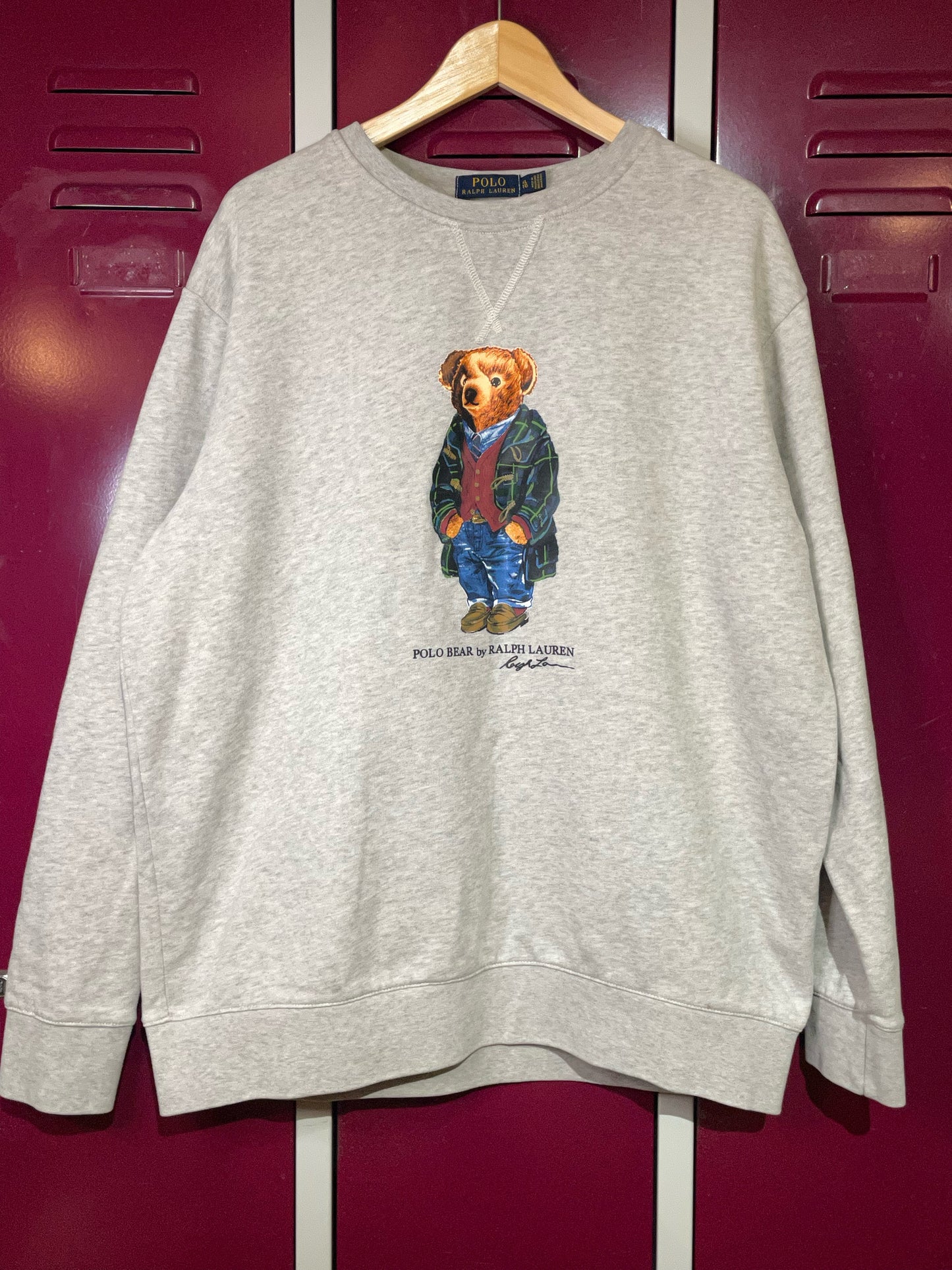 POLO BEAR BY RALPH LAUREN CREWNECK SWEATSHIRT SZ: XL