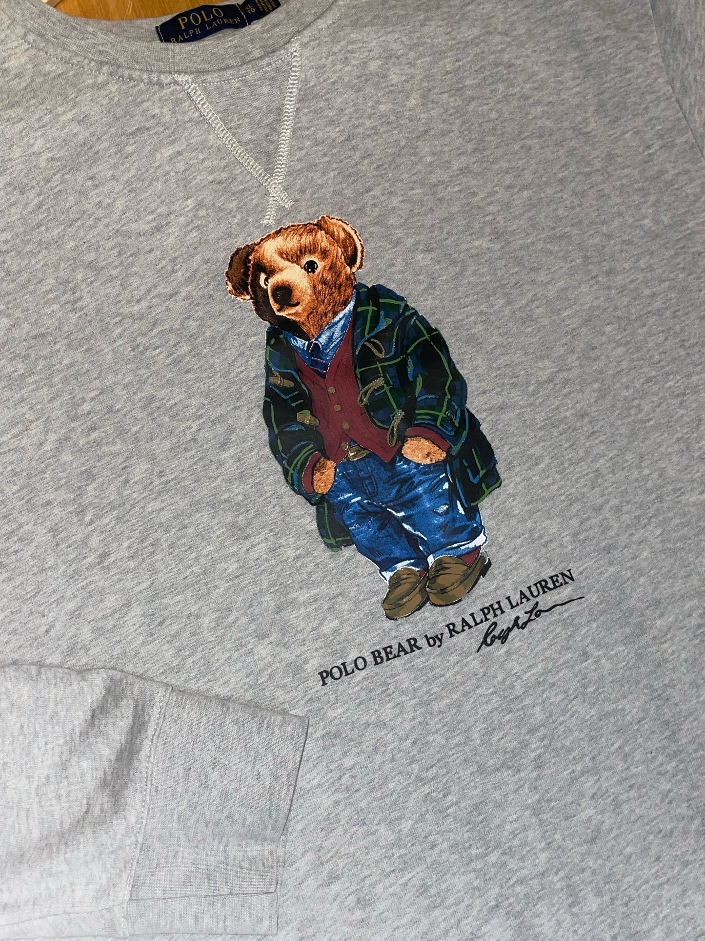 POLO BEAR BY RALPH LAUREN CREWNECK SWEATSHIRT SZ: XL