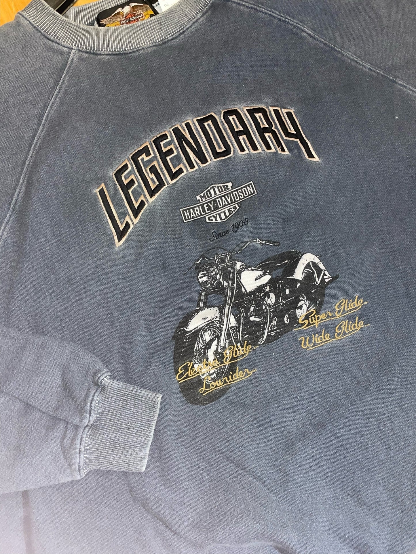 LEGENDARY HARLEY DAVIDSON CREWNECK SWEATSHIRT SZ: XXL