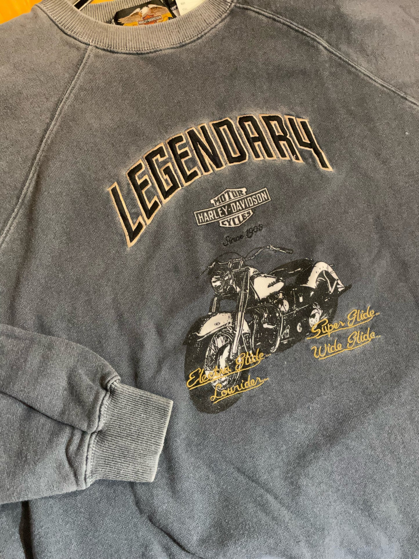 LEGENDARY HARLEY DAVIDSON CREWNECK SWEATSHIRT SZ: XXL