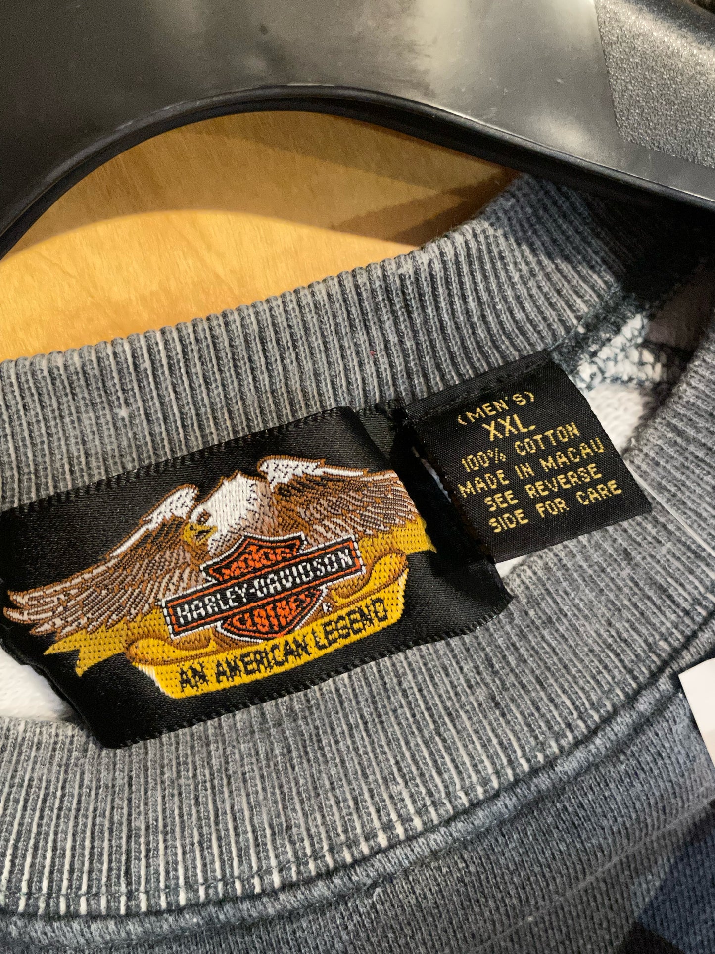 LEGENDARY HARLEY DAVIDSON CREWNECK SWEATSHIRT SZ: XXL