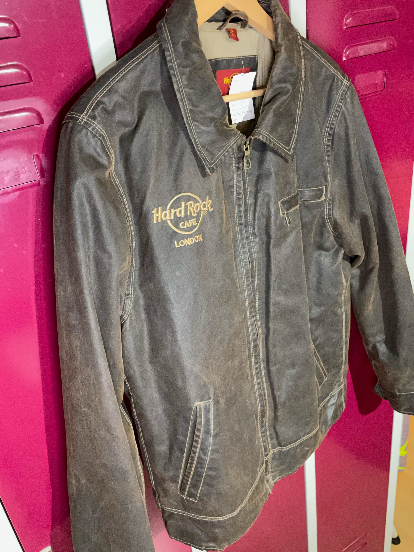 HARD ROCK CAFE LONDON JACKET SZ: M