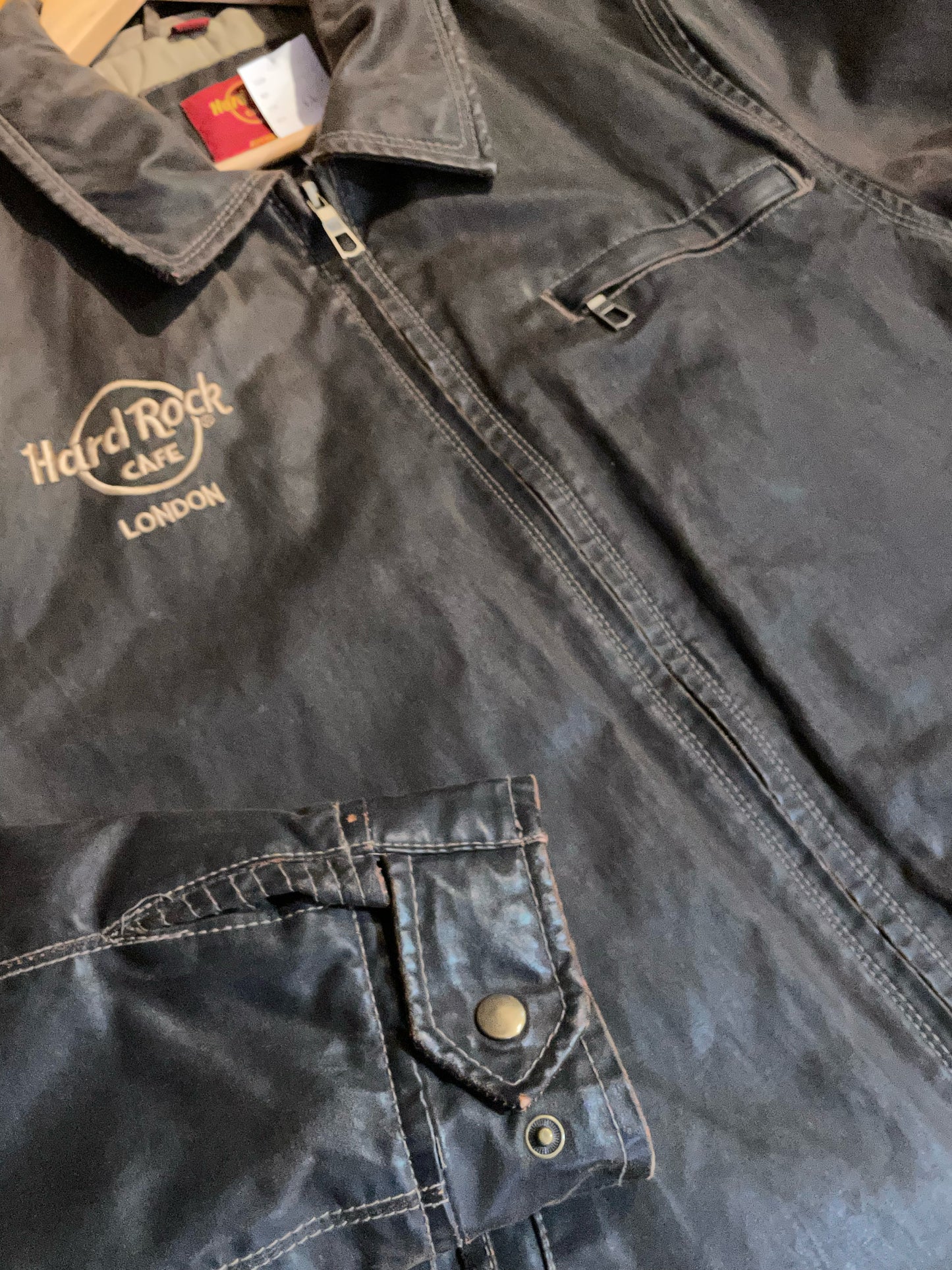 HARD ROCK CAFE LONDON JACKET SZ: M