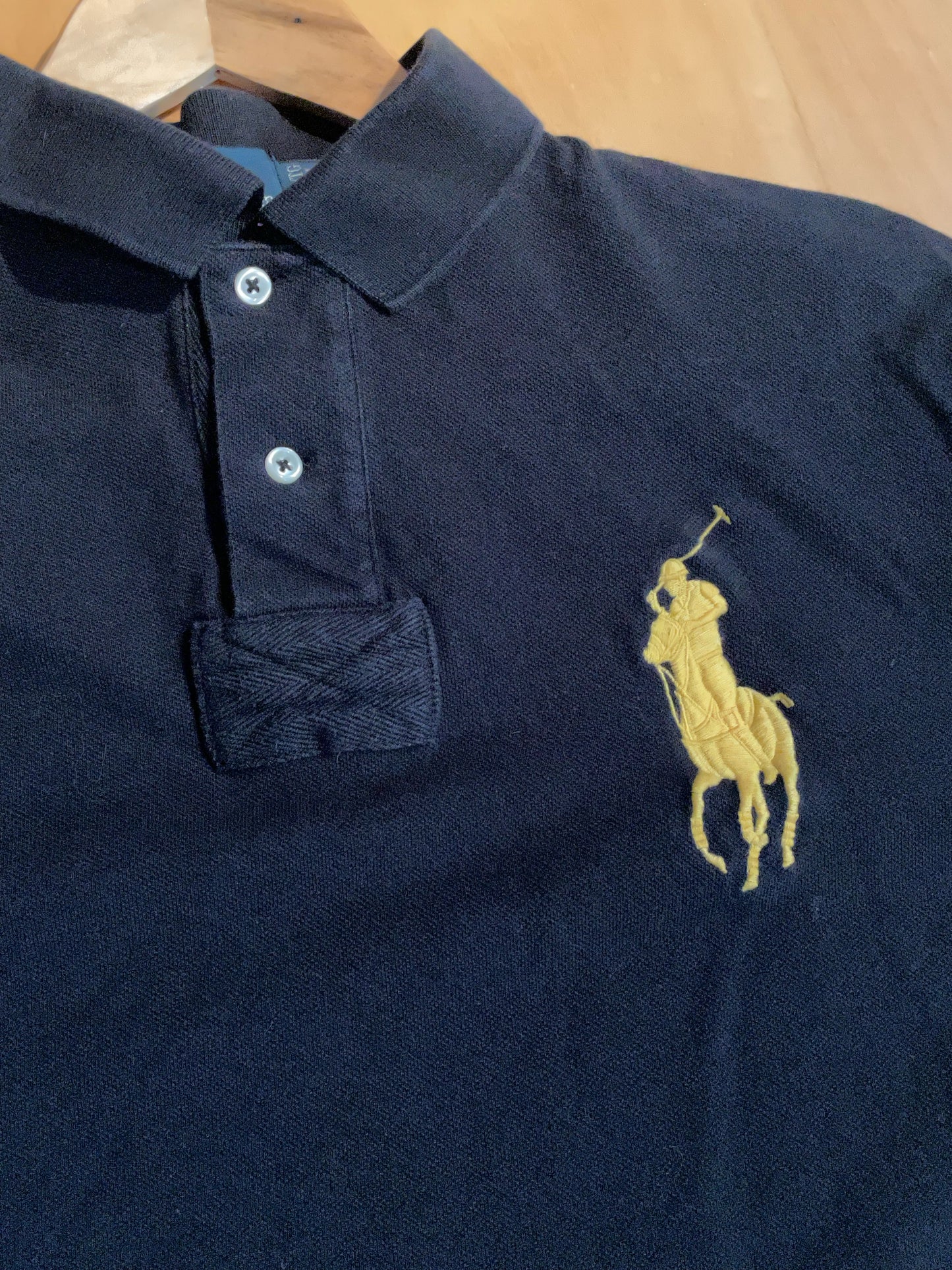 POLO RALPH LAUREN LONG SLEEVES POLO SZ: XL