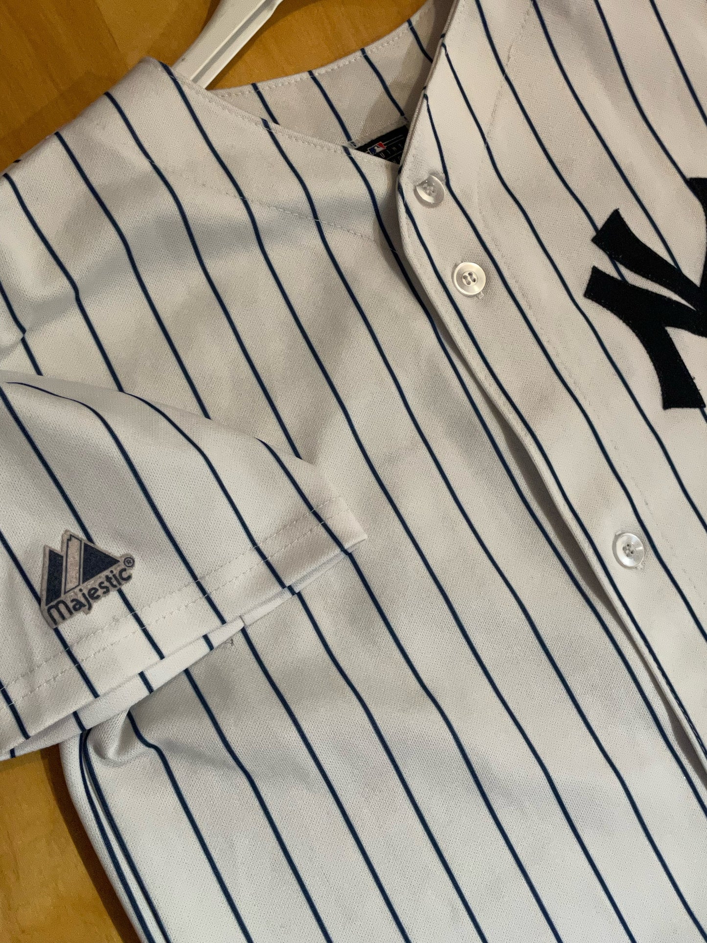 "KIDS" MAJESTIC NEW YORK YANKEES "ALEX RODRIGUEZ" MLB BASEBALL JERSEY SZ: M (KIDS)