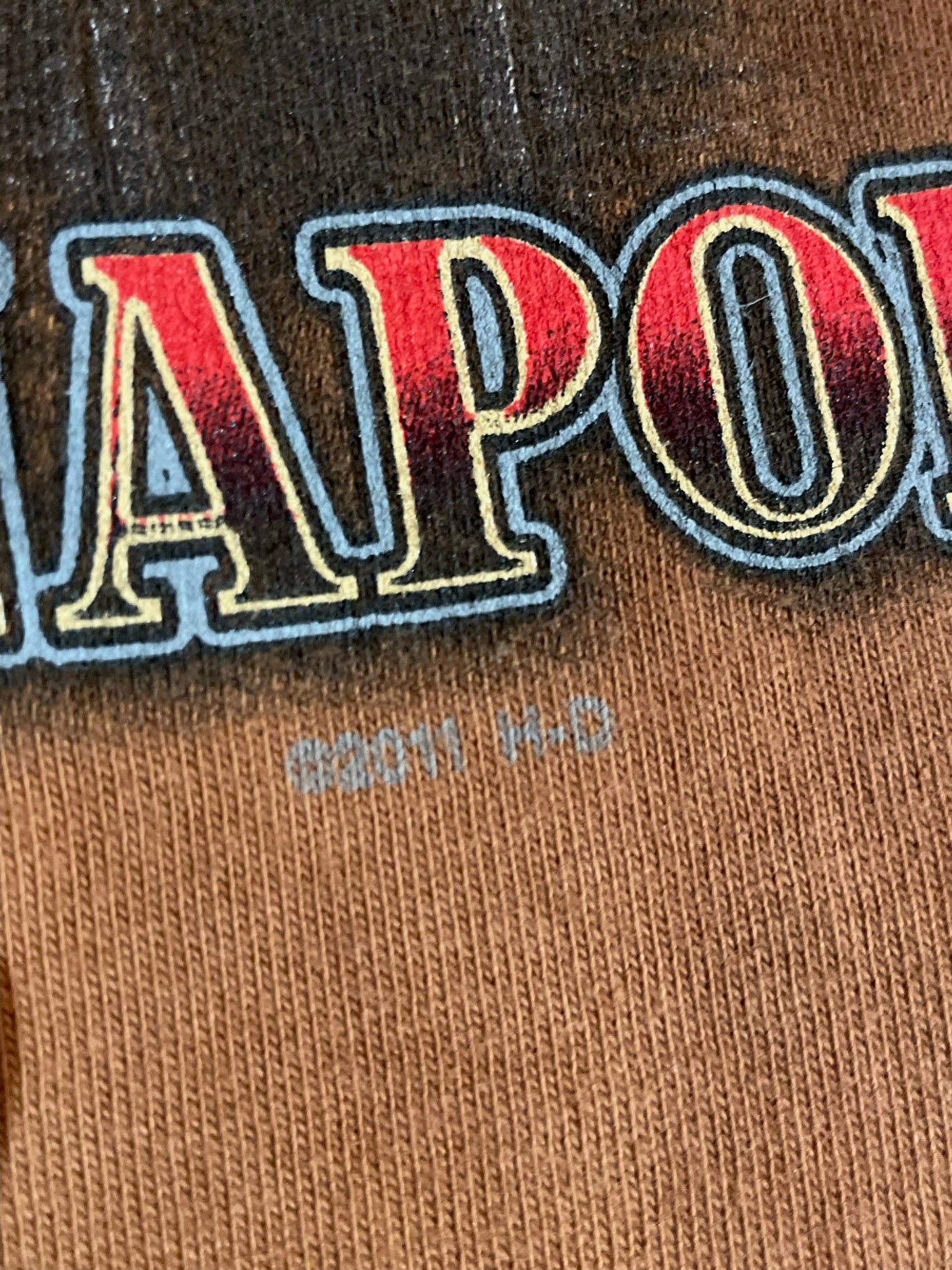 HARLEY DAVIDSON INDIANAPOLIS TIE DYE MOTORCYCLE T-SHIRT  SZ: XXL