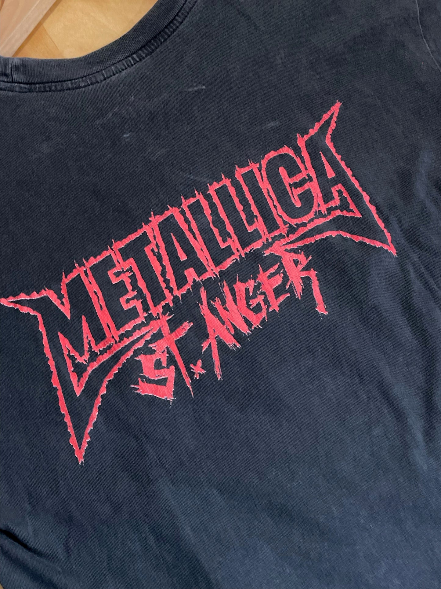 METALLICA "ST.ANGER" 2003 MUSIC BAND T-SHIRT SZ: S