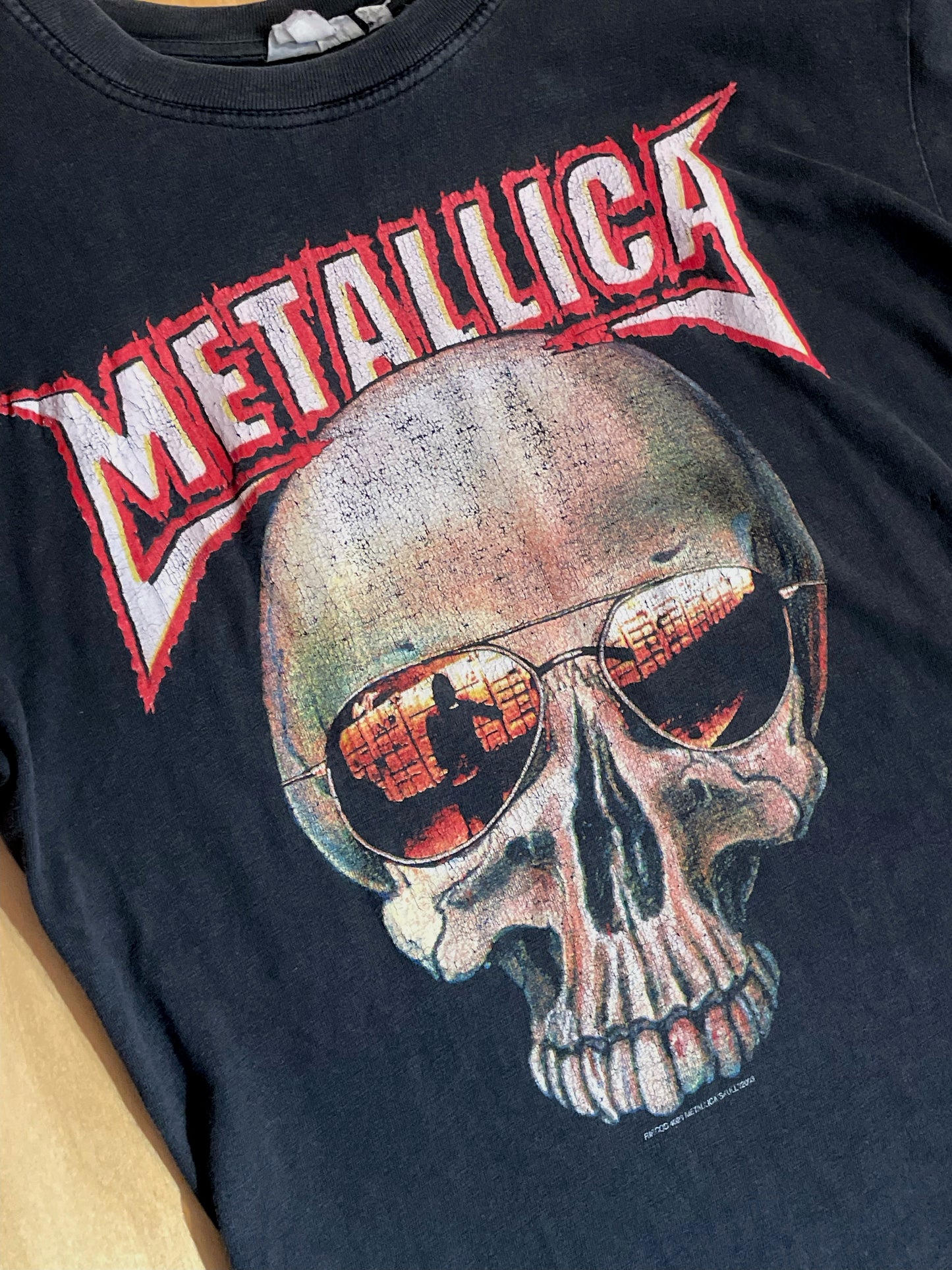 METALLICA "ST.ANGER" 2003 MUSIC BAND T-SHIRT SZ: S
