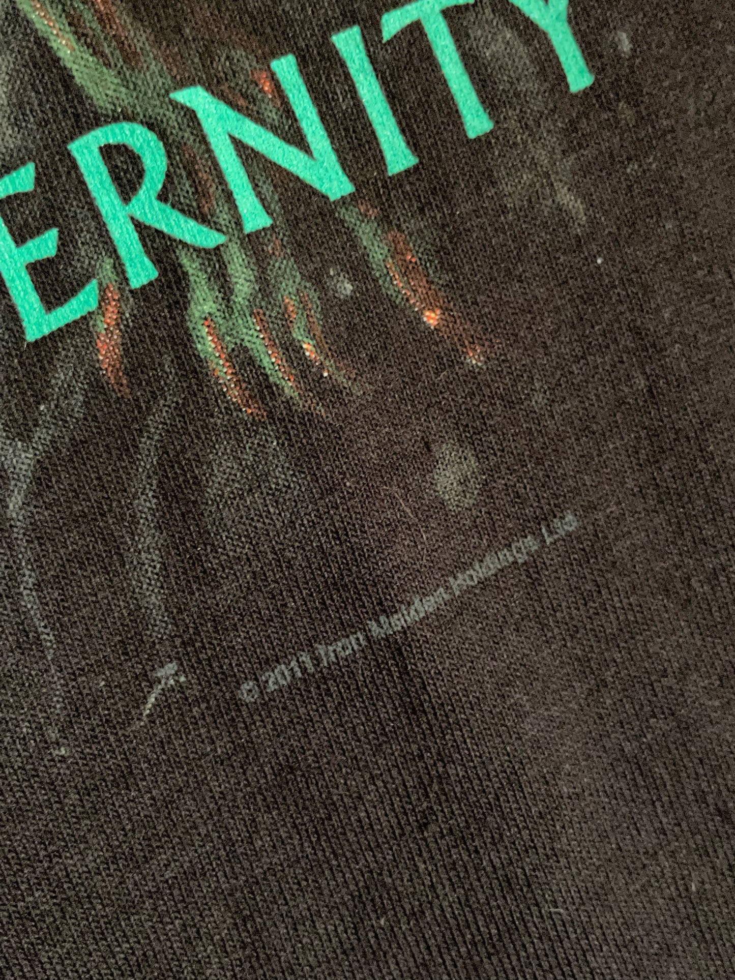 IRON MAIDEN "FROM FEAR TO ETERNITY" 2011 MUSIC BAND T-SHIRT SZ: M