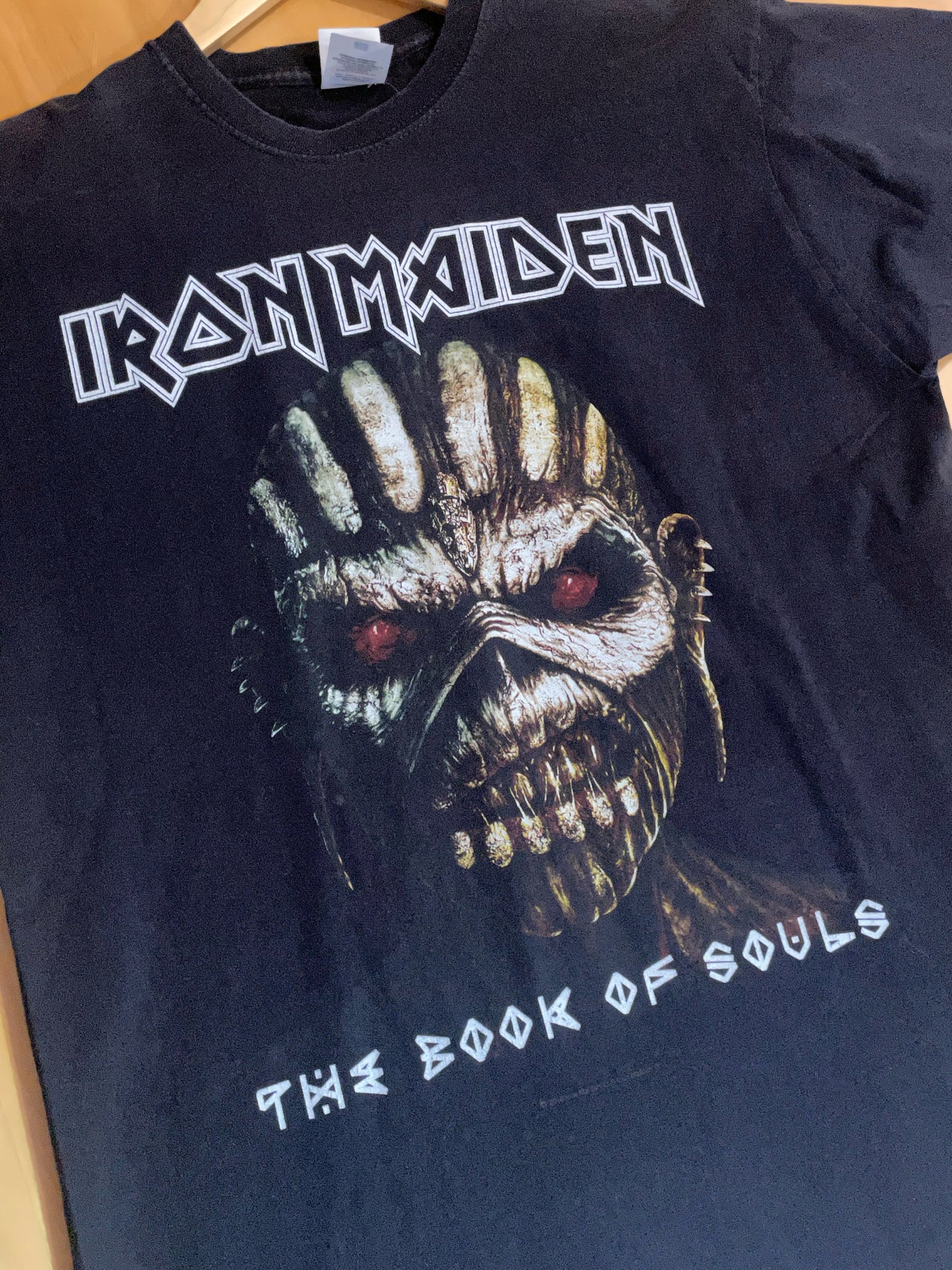 IRON MAIDEN "THE BOOK OF SOULS" MUSICBAND T-SHIRT SZ: M