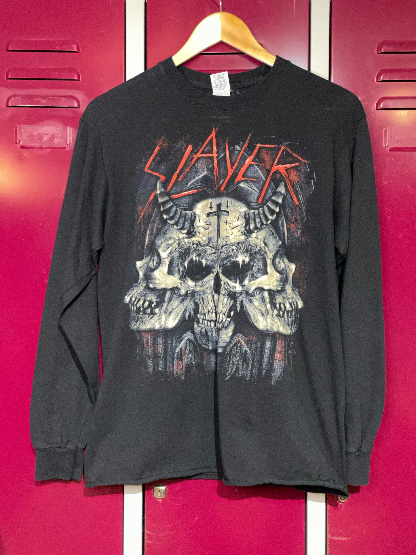 SLAYER MUSICBAND LONG SLEEVE T-SHIRT SZ: M