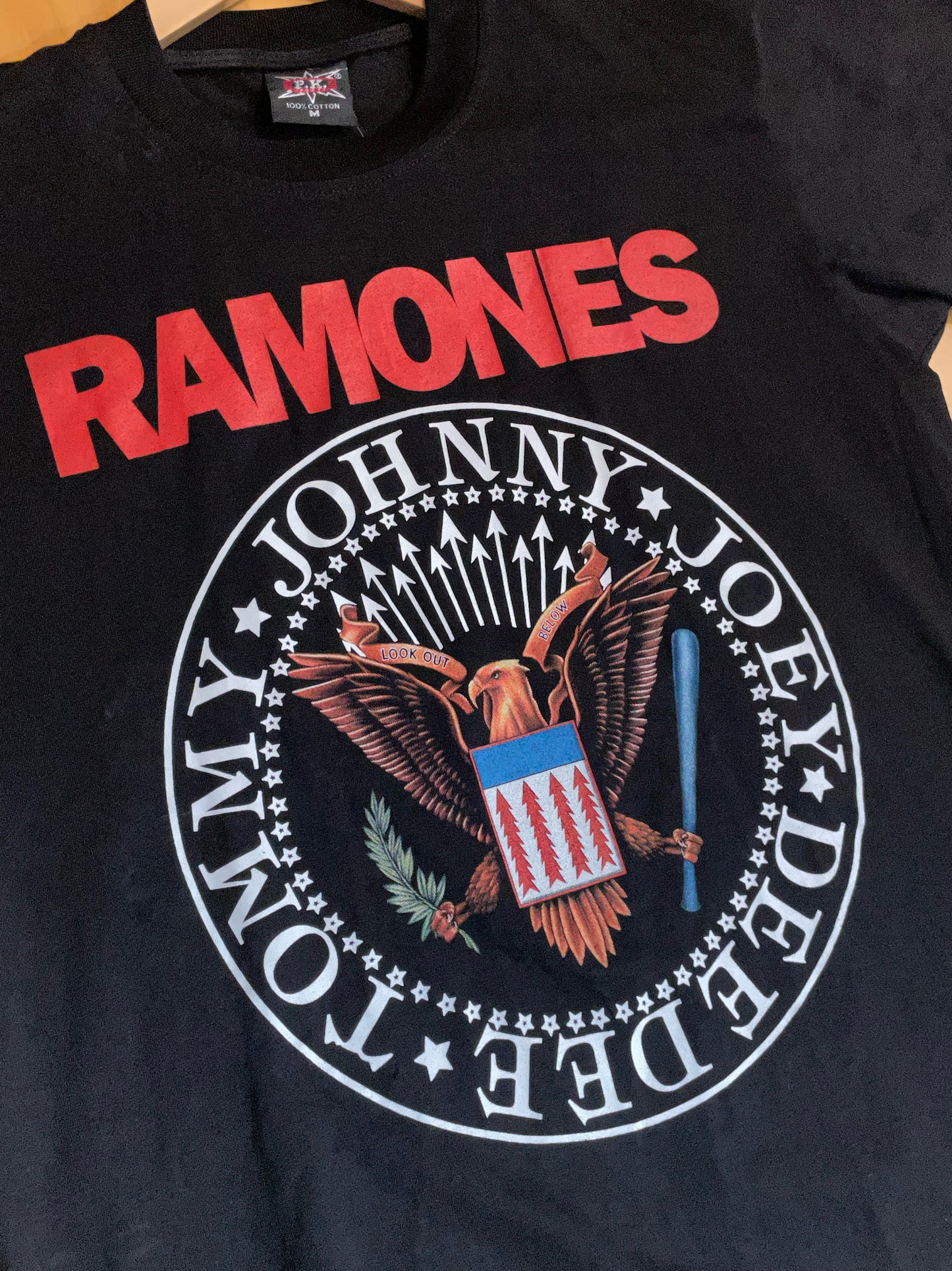 RAMONES MUSICBAND T-SHIRT SZ: M