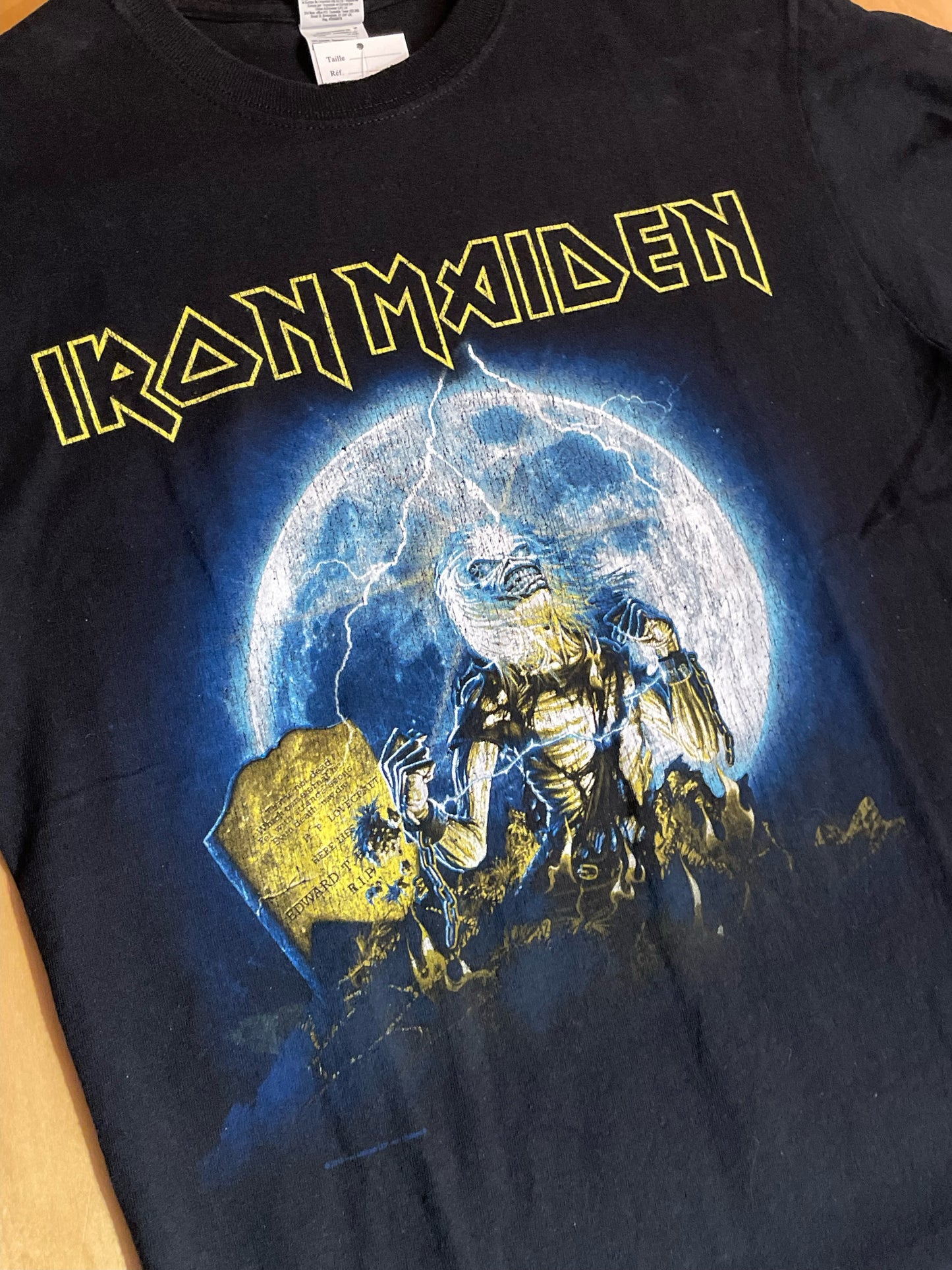 IRON MAIDEN 2012 MUSIC BAND T-SHIRT SZ: S