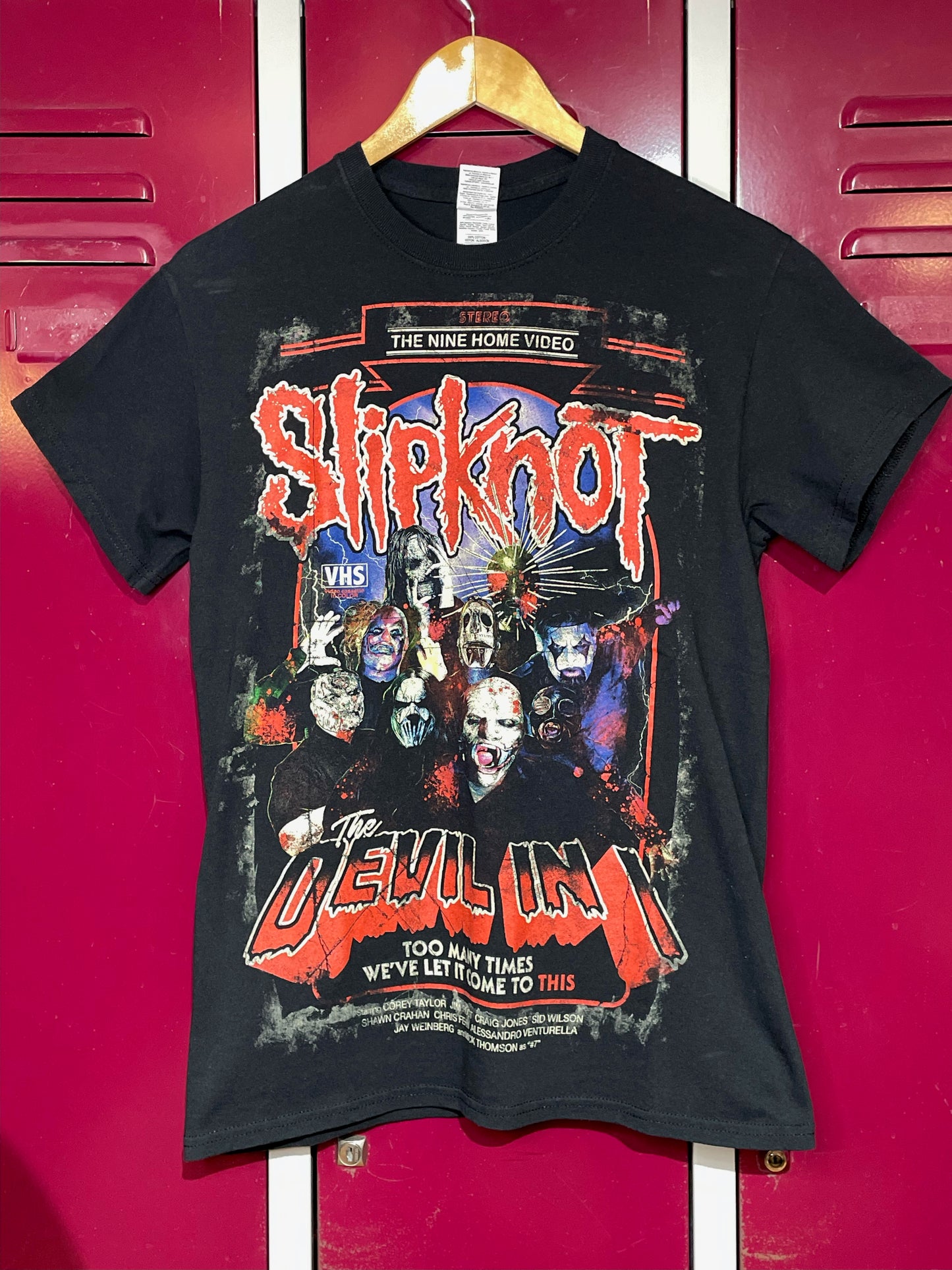 SLIPKNOT "DEVIL IN I" MUSIC BAND T-SHIRT SZ: S