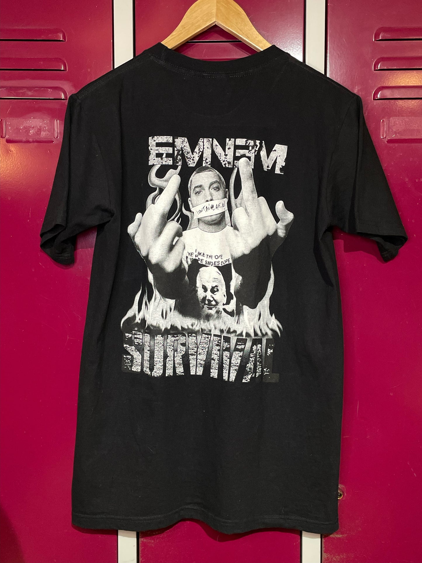 EMINEM "SURVIVAL"RAP HIP-HOP T-SHIRT SZ: L