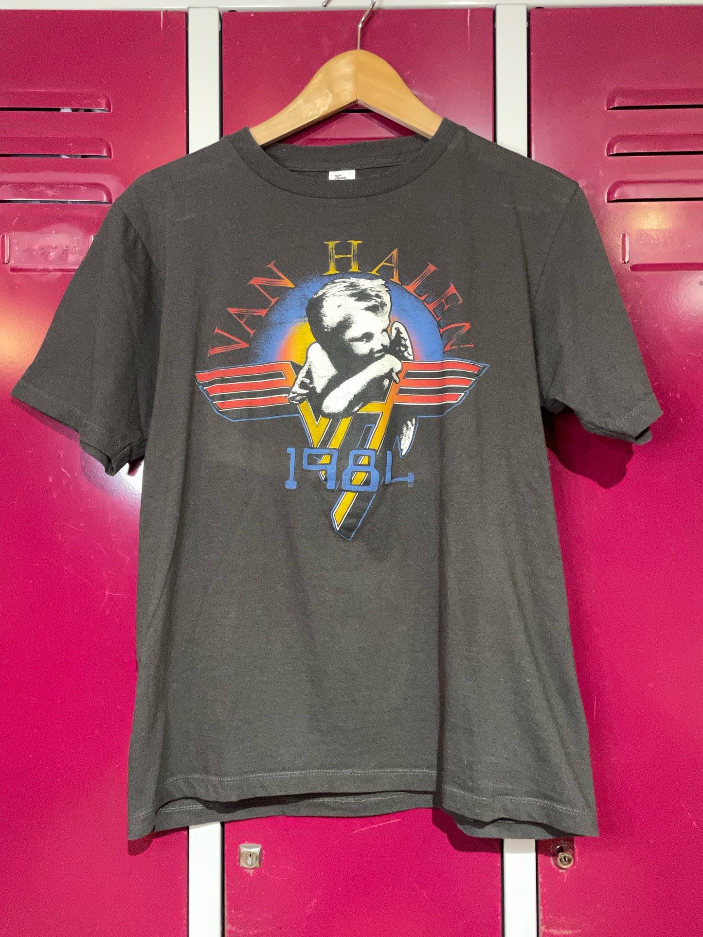 VAN HALEN "1984" 2011 MUSIC BAND T-SHIRT SZ: L