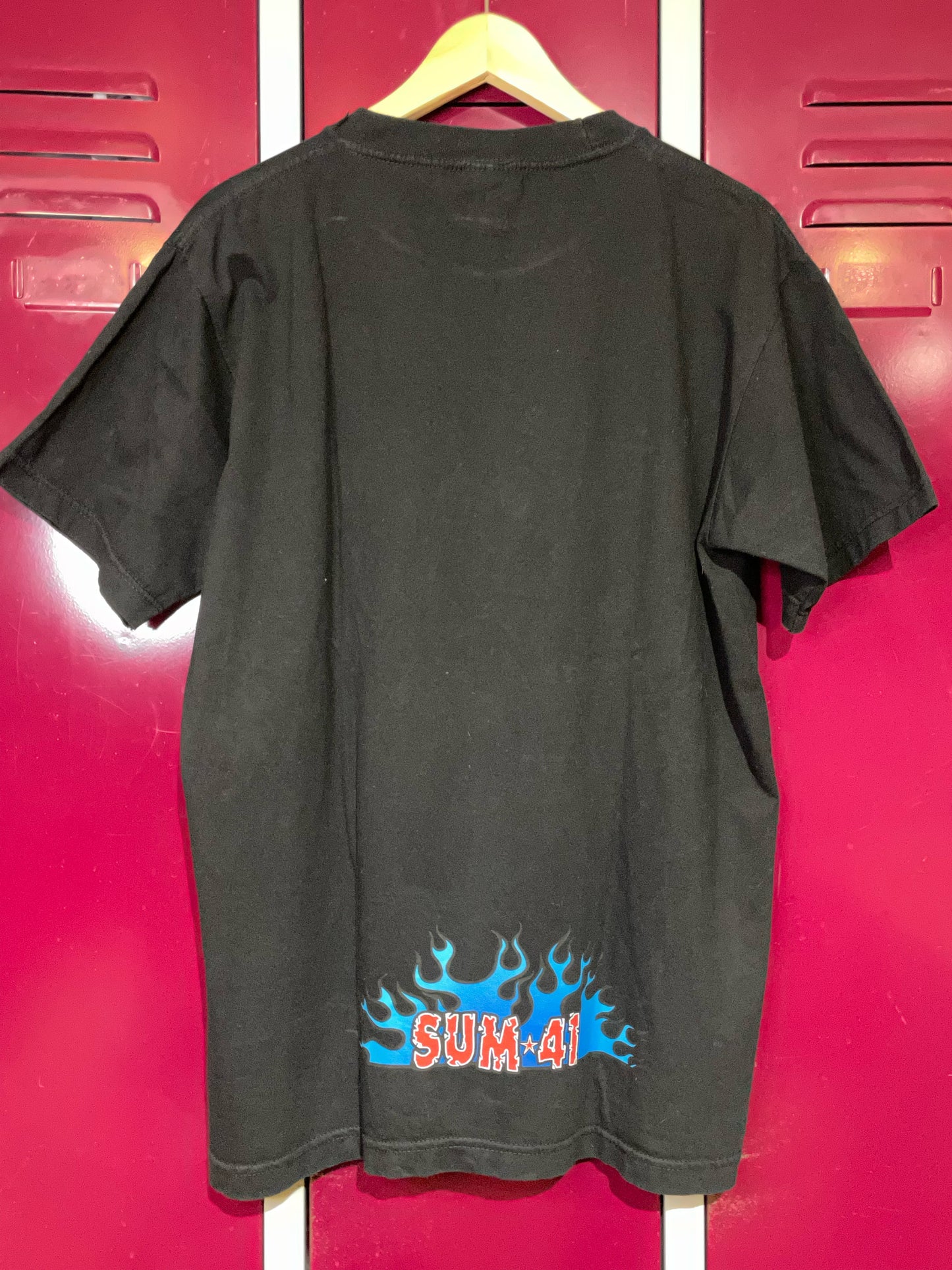 SUM 41 "2002" MUSIC BAND T-SHIRT SZ: L