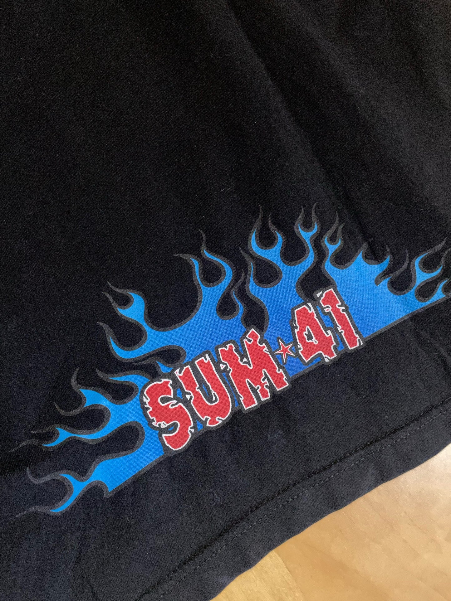 SUM 41 "2002" MUSIC BAND T-SHIRT SZ: L
