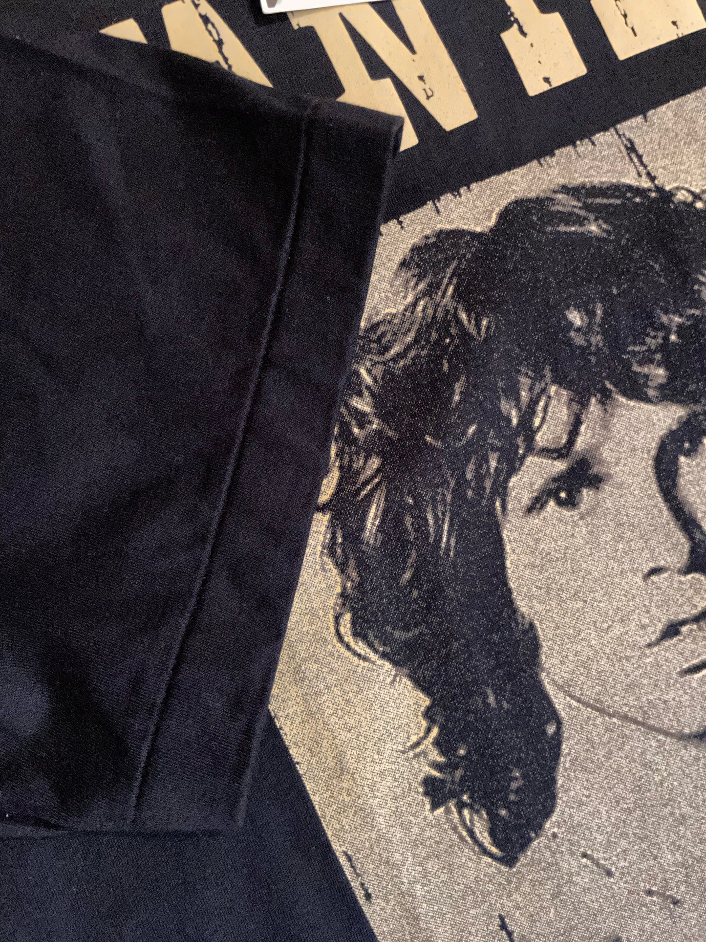 THE DOORS "WANTED" 2007 SINGLE STITCH MUSIC BAND T-SHIRT SZ: L