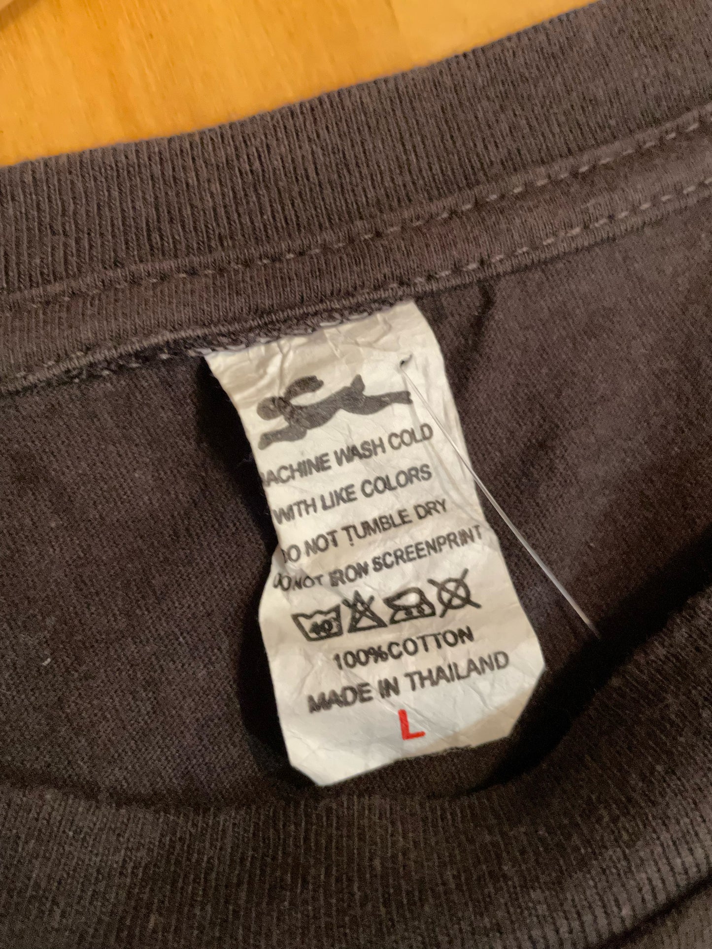 MOTLEY CRUE "BAD BOYS" MUSIC BAND T-SHIRT  SZ: L