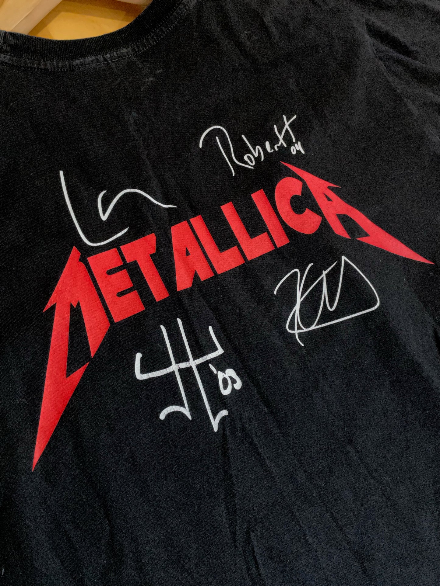 METALLICA "METAL'S KING" MUSIC BAND T-SHIRT SZ: L