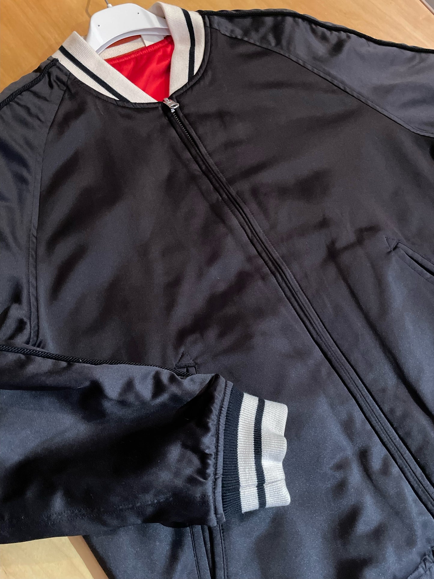 LEVI'S REVERSIBLE SATIN ROCKABILLY JACKET  SZ: S