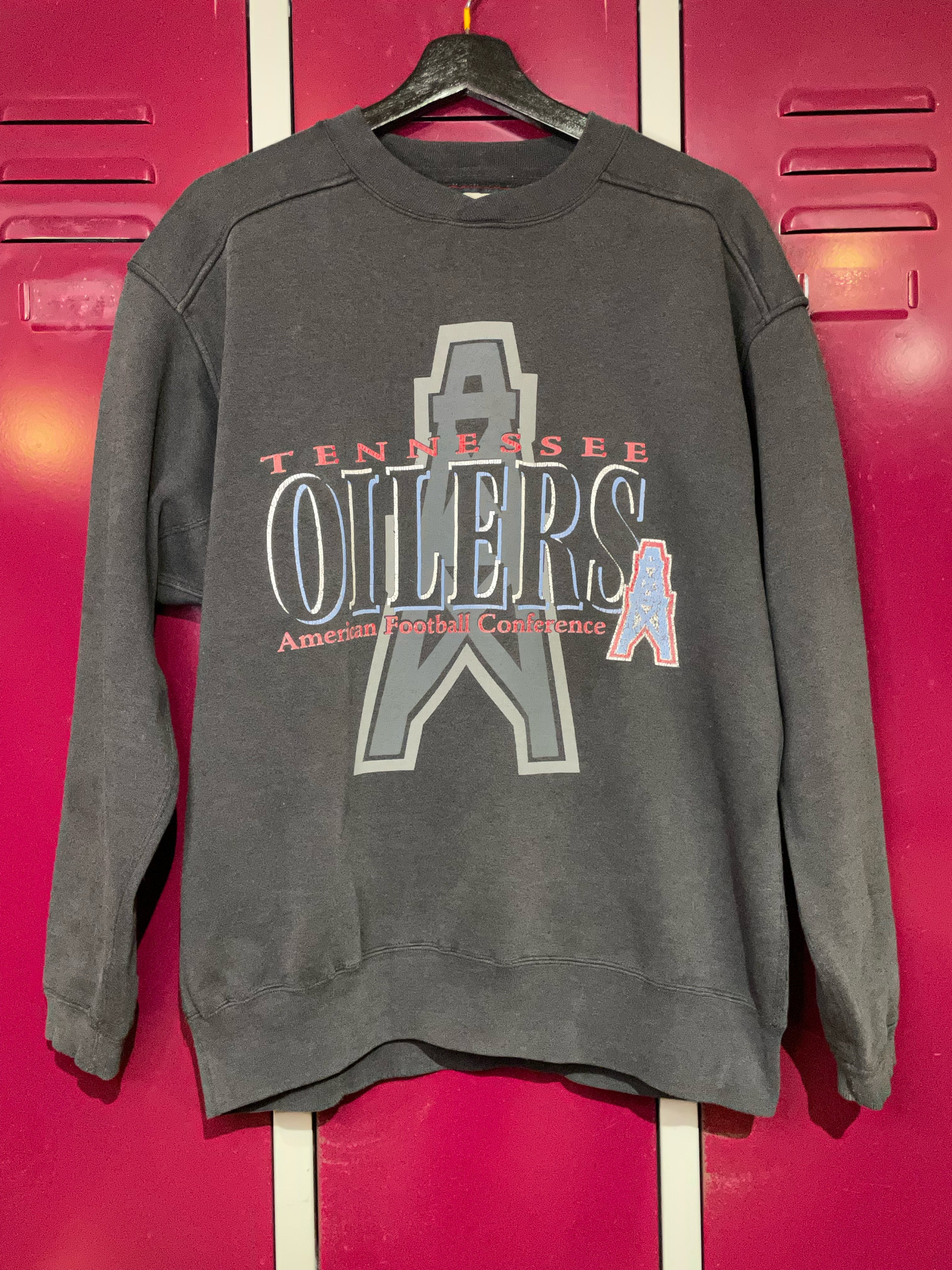 Vintage Houston Oilers Football Crewneck Sweatshirt
