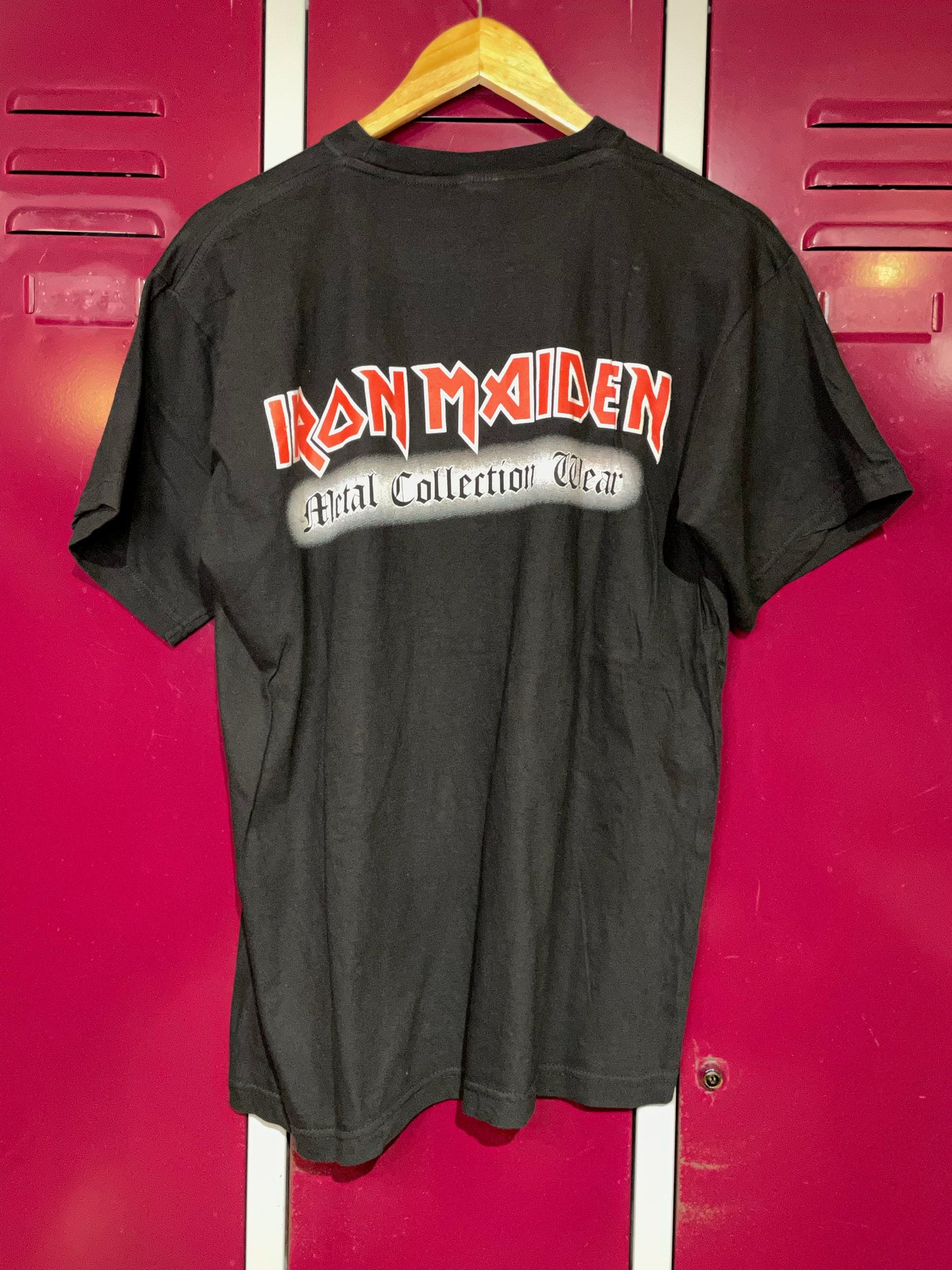 VINTAGE 1985 IRON MAIDEN MUSIC BAND T-SHIRT SZ: XL