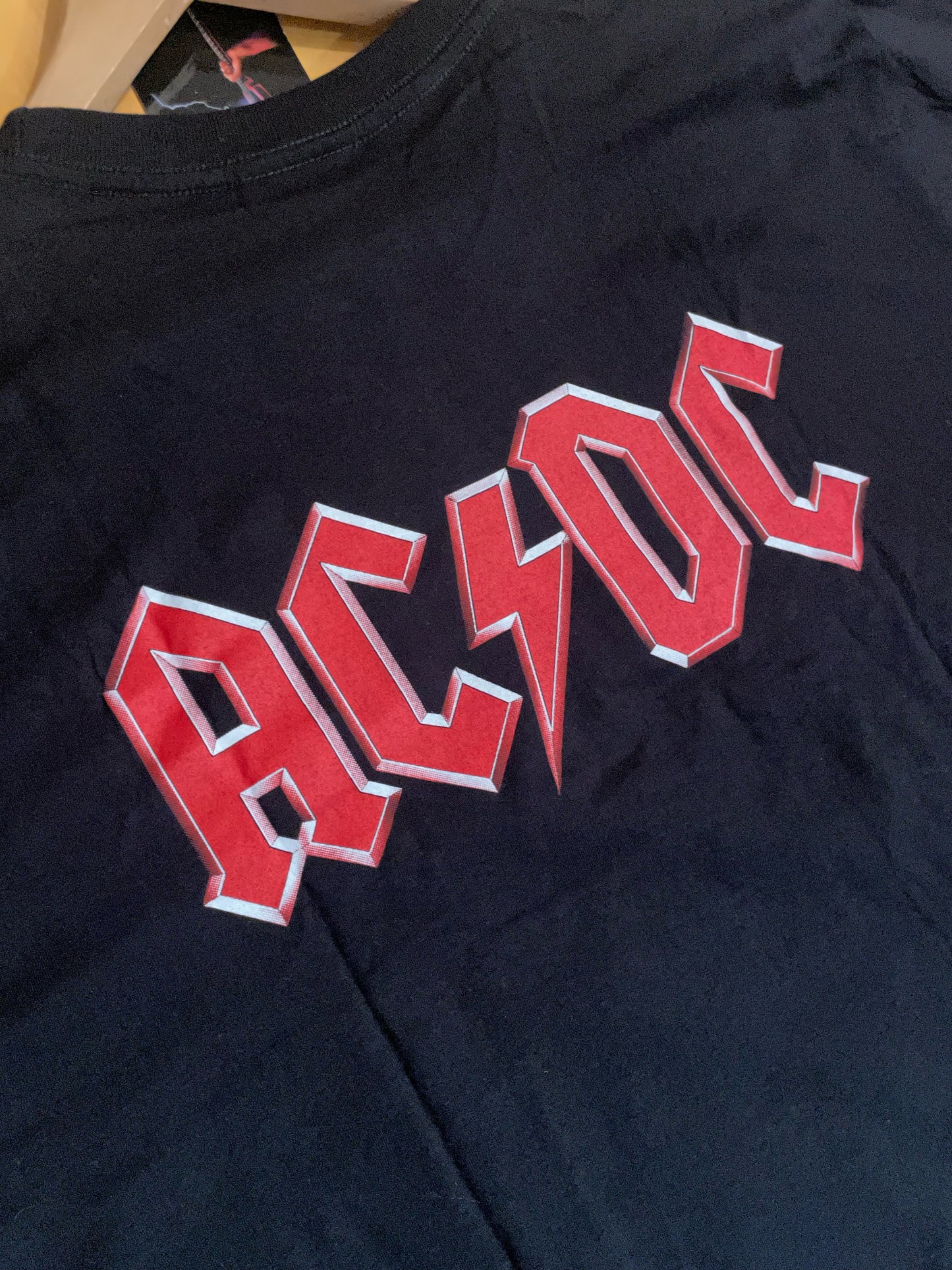 "DS" ACDC "ARE YOU READY" MUSIC BAND T-SHIRT SZ: XL