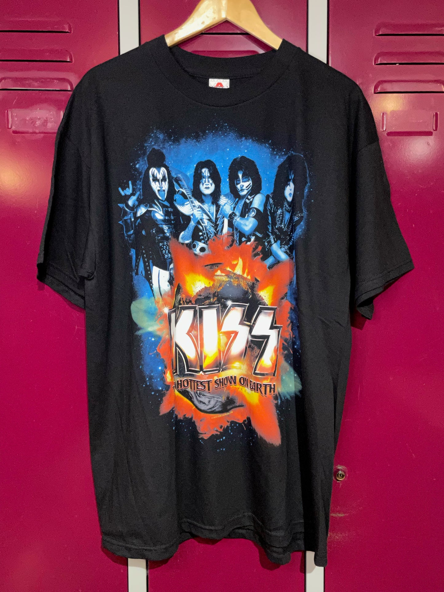 KISS "2011 TOUR" 2010 MUSIC BAND T-SHIRT SZ: XL