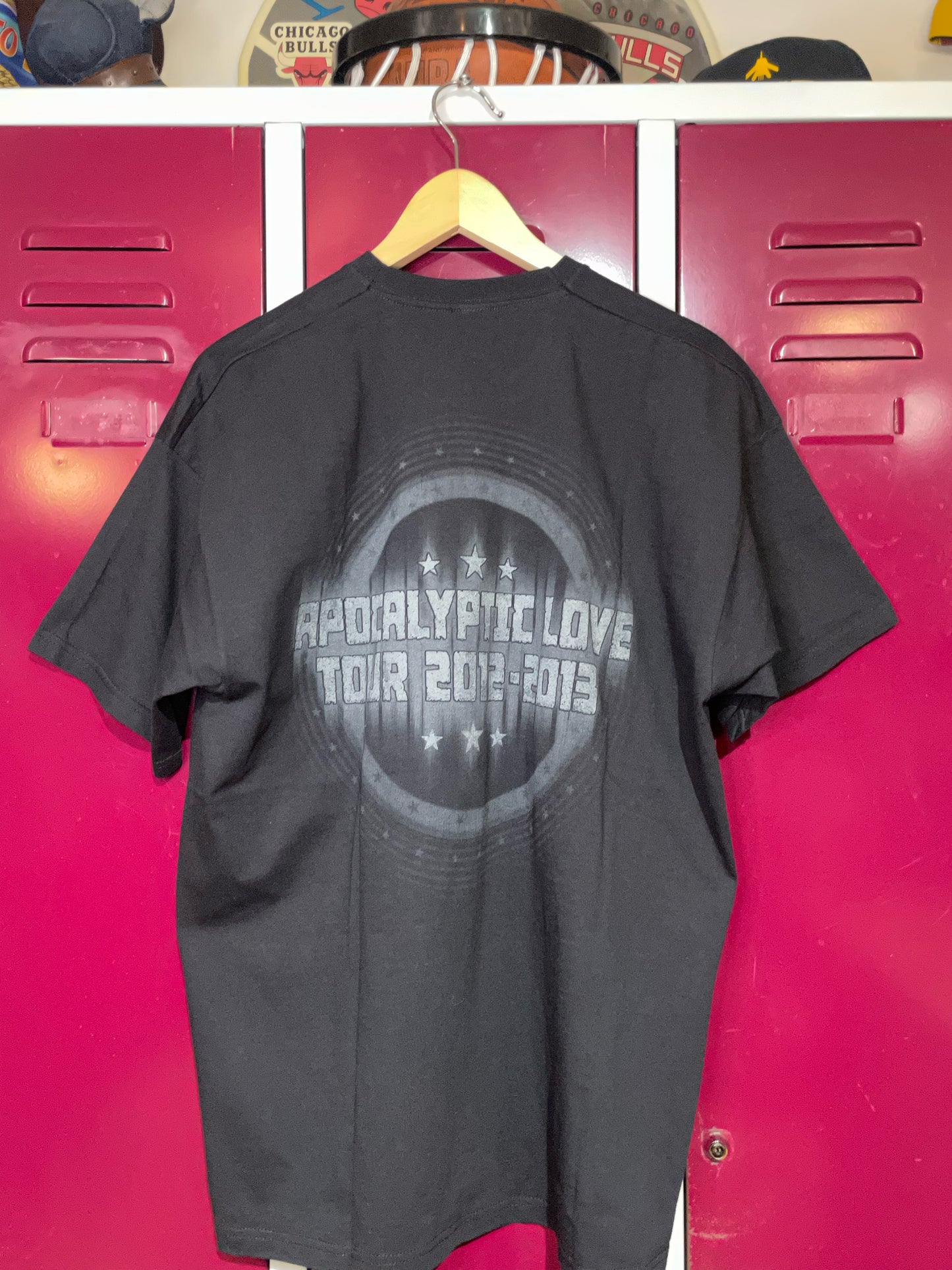 SLASH "APOCALYPTIC LOVE TOUR 2012-2013" MUSIC T-SHIRT  SZ: XL