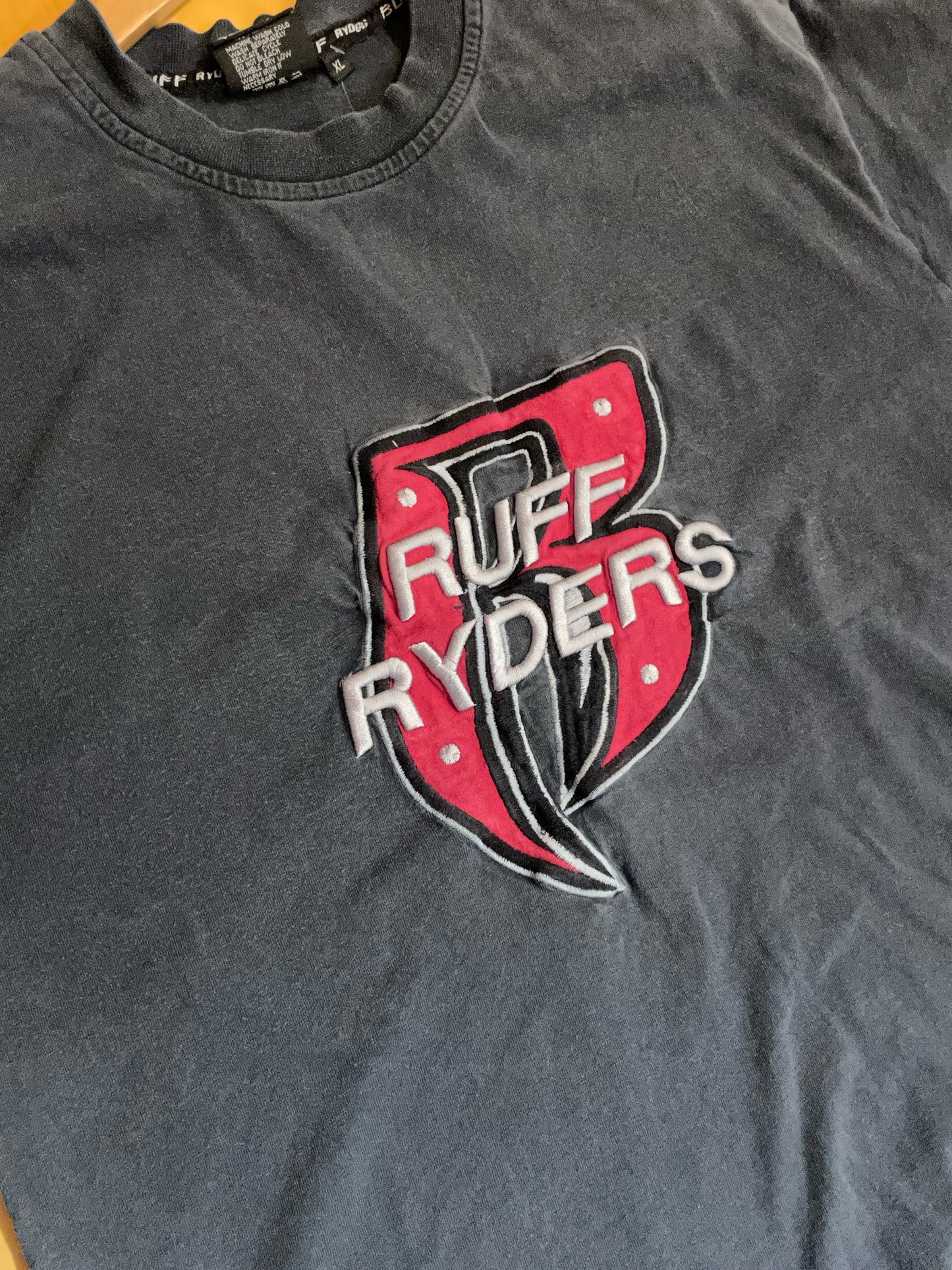 VINTAGE RUFF RYDERS 90s HIP-HOP RAP T-SHIRT SZ: XL