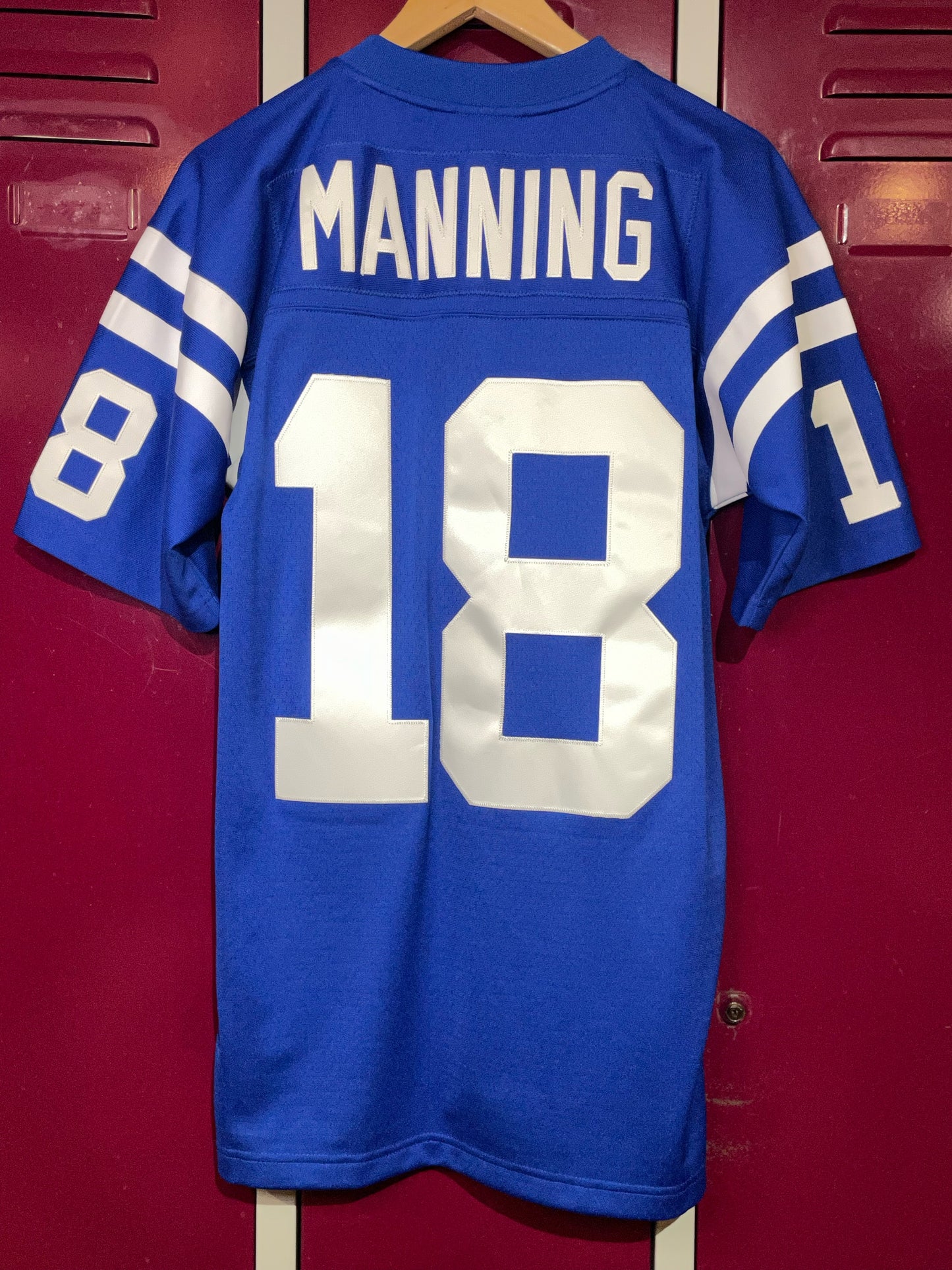 MITCHEL & NESS INDIANAPOLIS COLTS "PEYTON MANNING" NFL FOOTBALL JERSEY SZ: 36/S