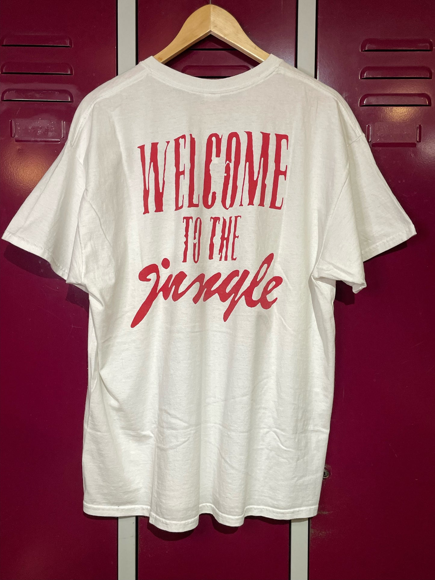 GUNS N' ROSES "WELCOME TO THE JUNGLE" 2016 MUSIC BAND T-SHIRT SZ: XL