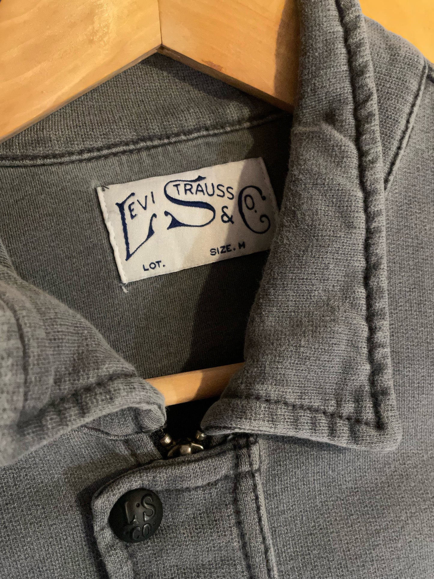 LEVI'S PATCHES TYPE ARMYJACKET SWEAT SZ: M