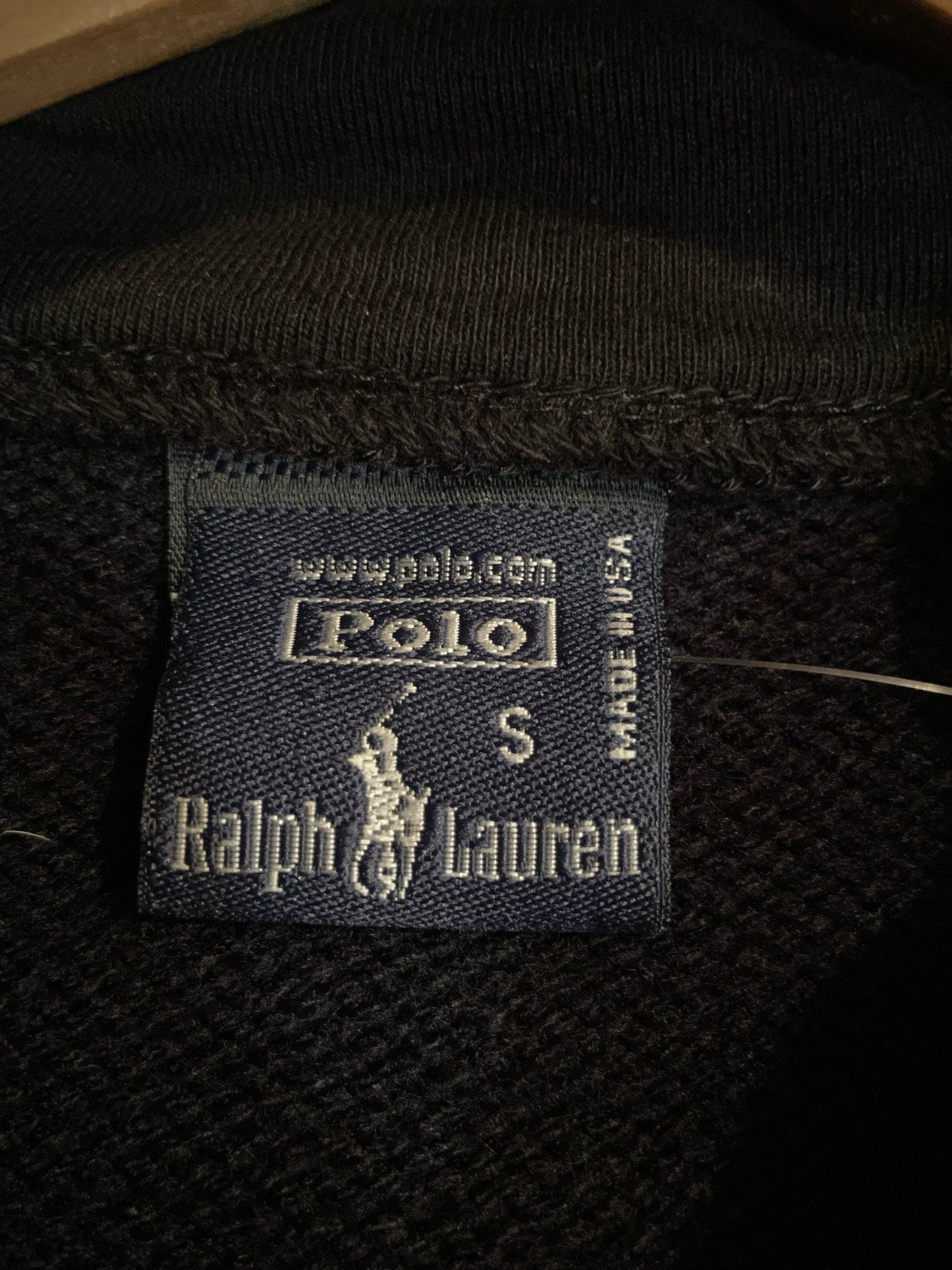 RALPH LAUREN MADE IN USA KNIT CARDIGAN JACKET SZ: S