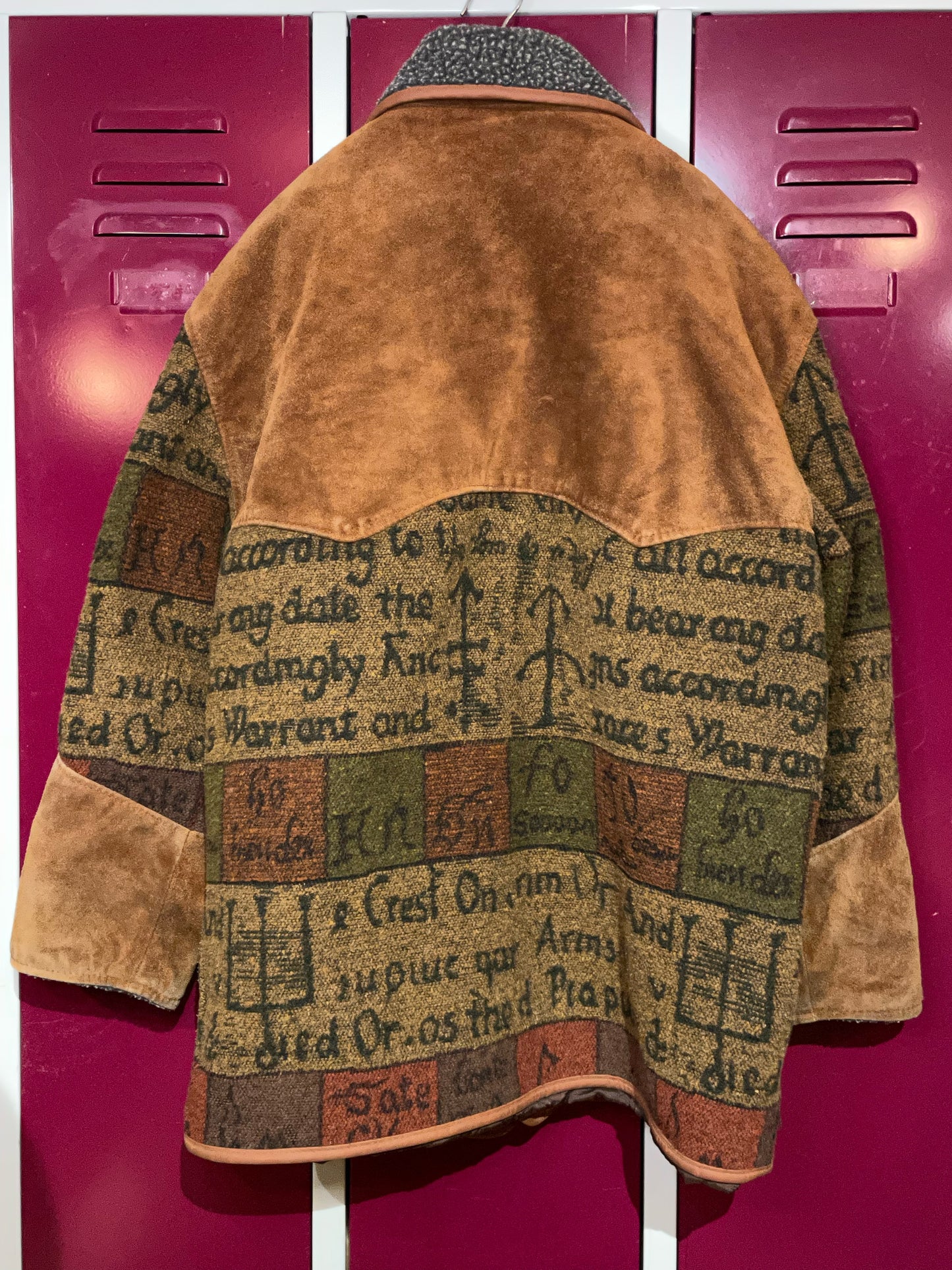 VINTAGE NEW FAST LEATHER COAT SZ: M