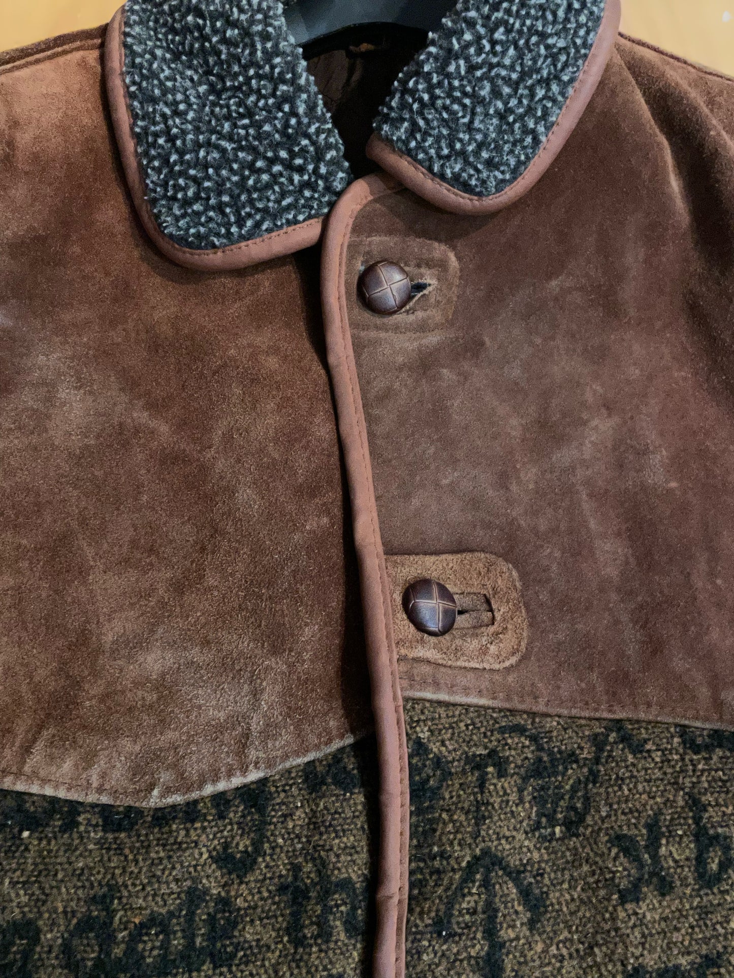 VINTAGE NEW FAST LEATHER COAT SZ: M