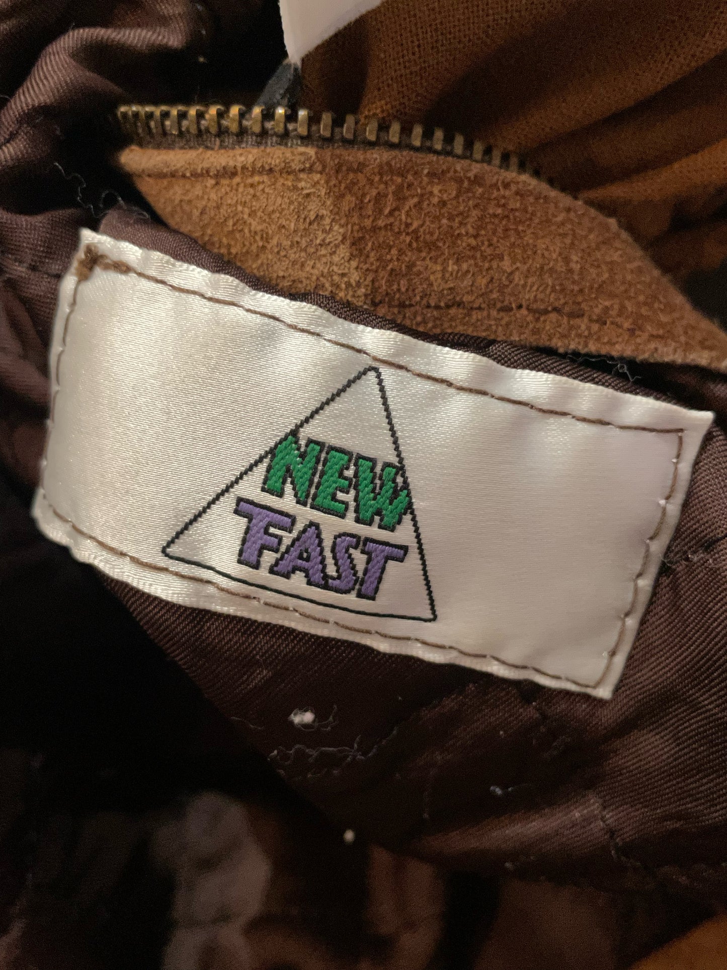 VINTAGE NEW FAST LEATHER COAT SZ: M