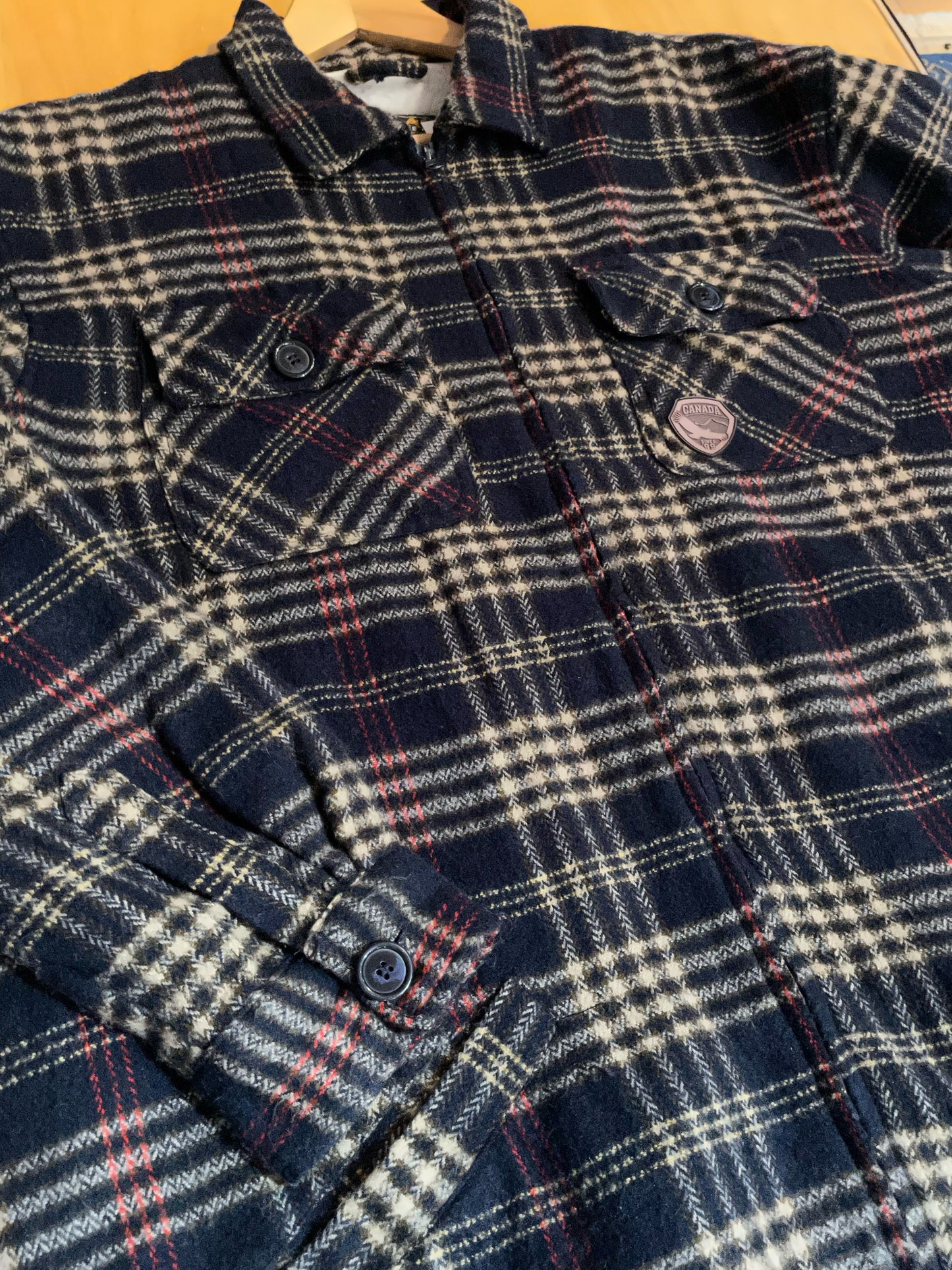 ATLAS FOR MEN FLANNEL JACKET SZ: XL
