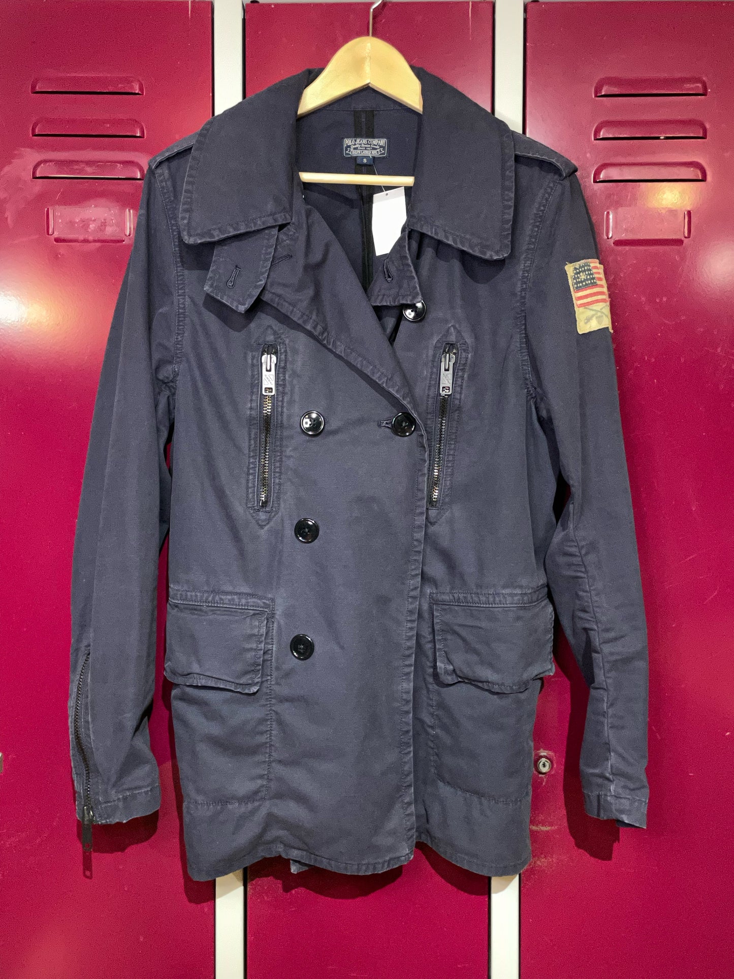RALPH LAUREN POLO JEANS COAT JACKET SZ: S