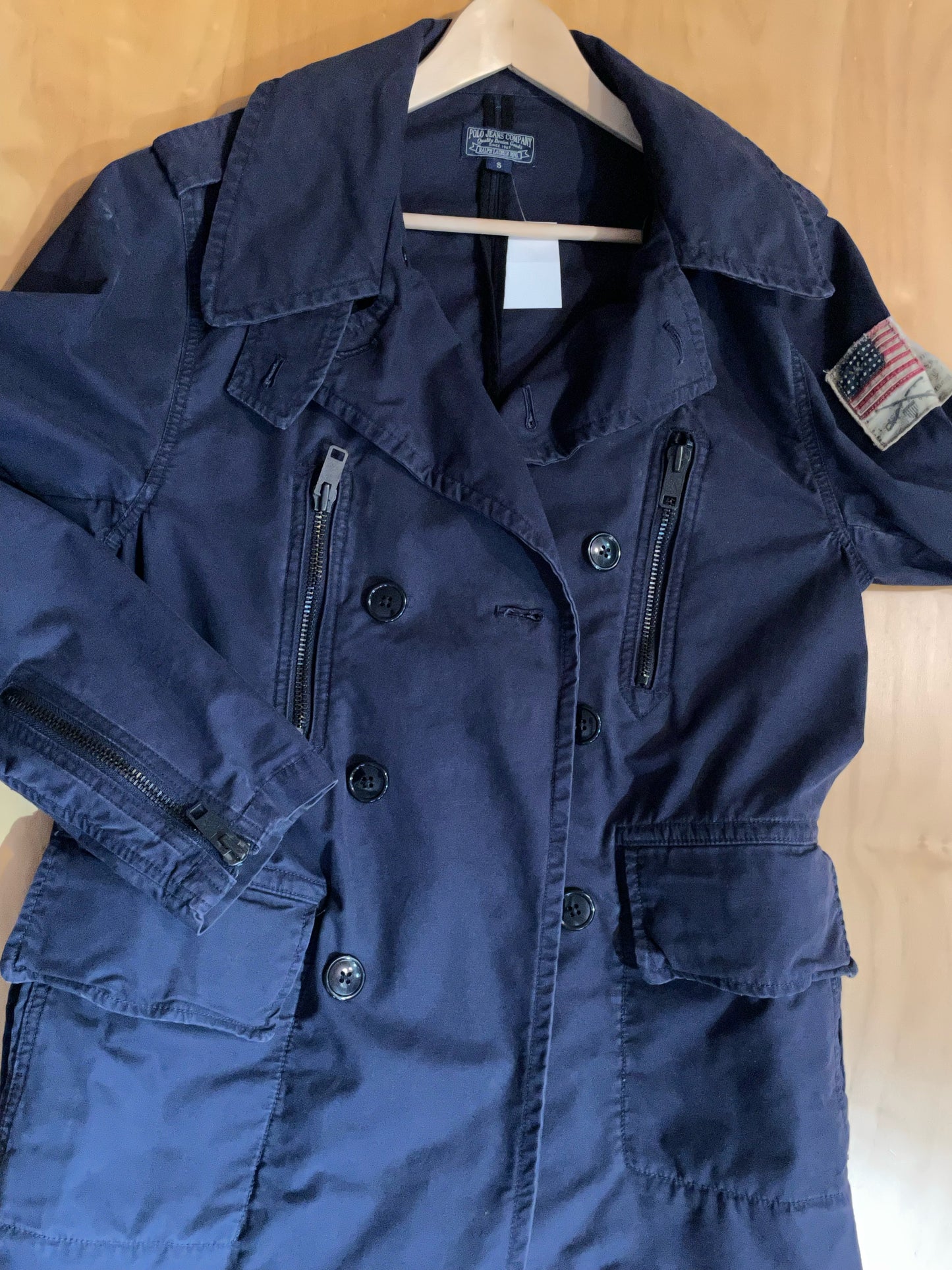 RALPH LAUREN POLO JEANS COAT JACKET SZ: S