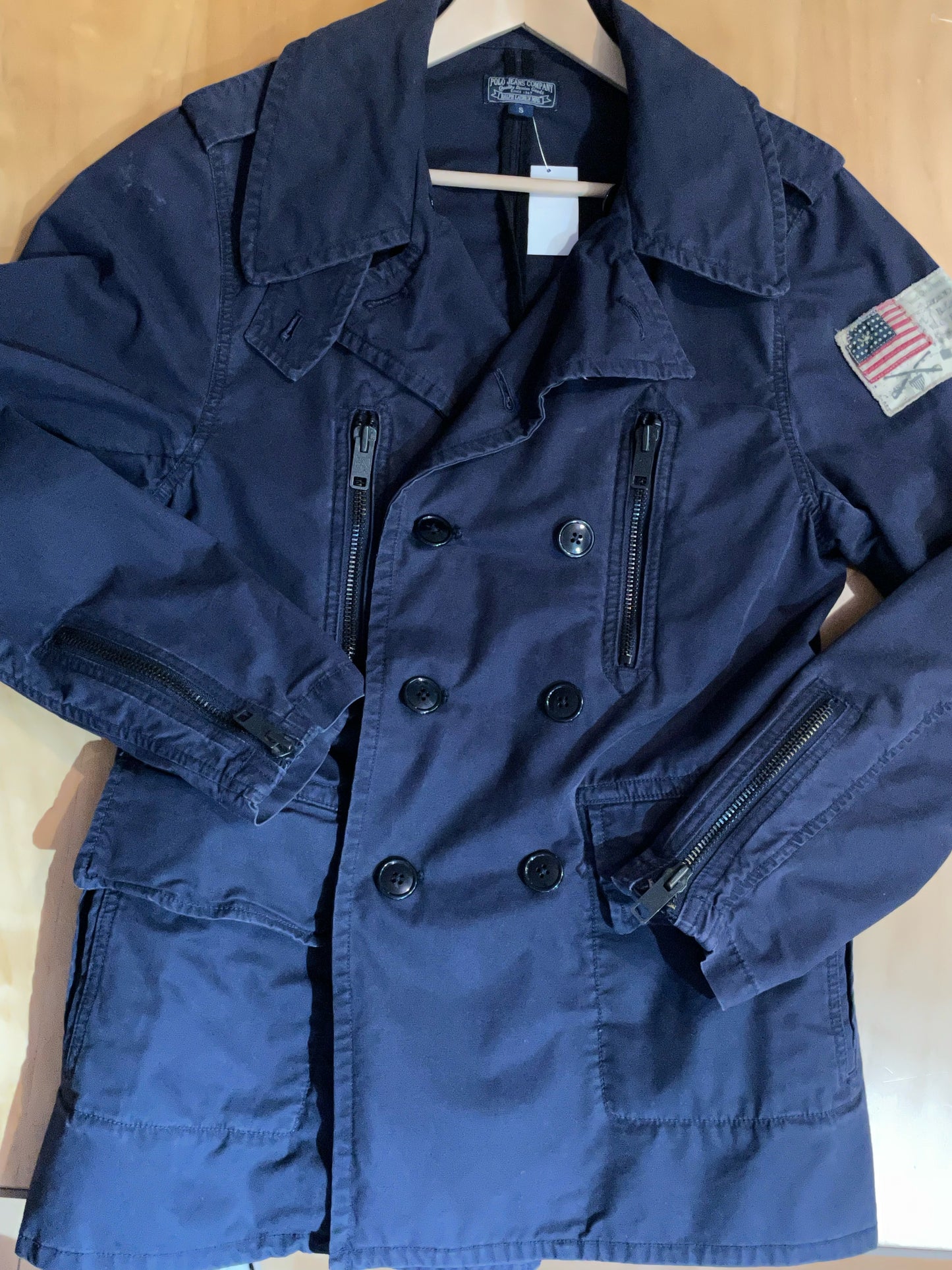 RALPH LAUREN POLO JEANS COAT JACKET SZ: S
