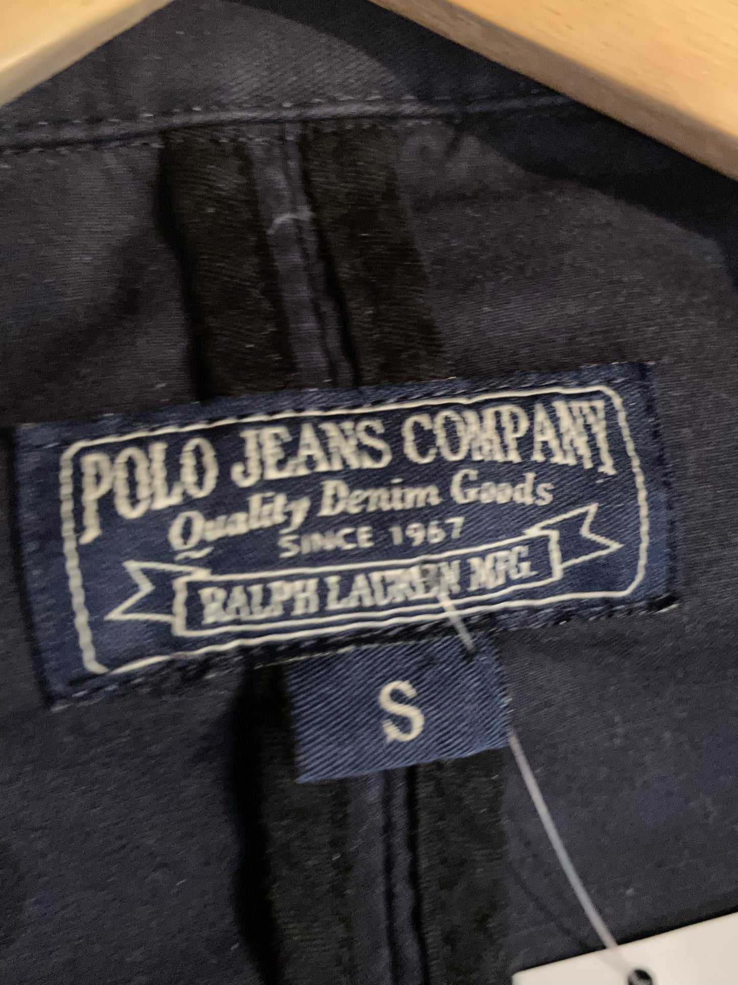 RALPH LAUREN POLO JEANS COAT JACKET SZ: S